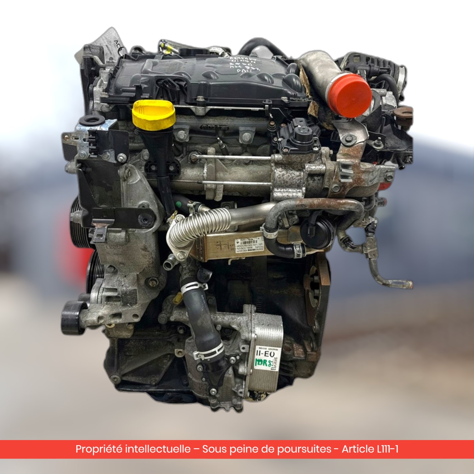 Moteur Nissan X-trail II T31 / Renault Koleos M9R832 — occasion — vue 3