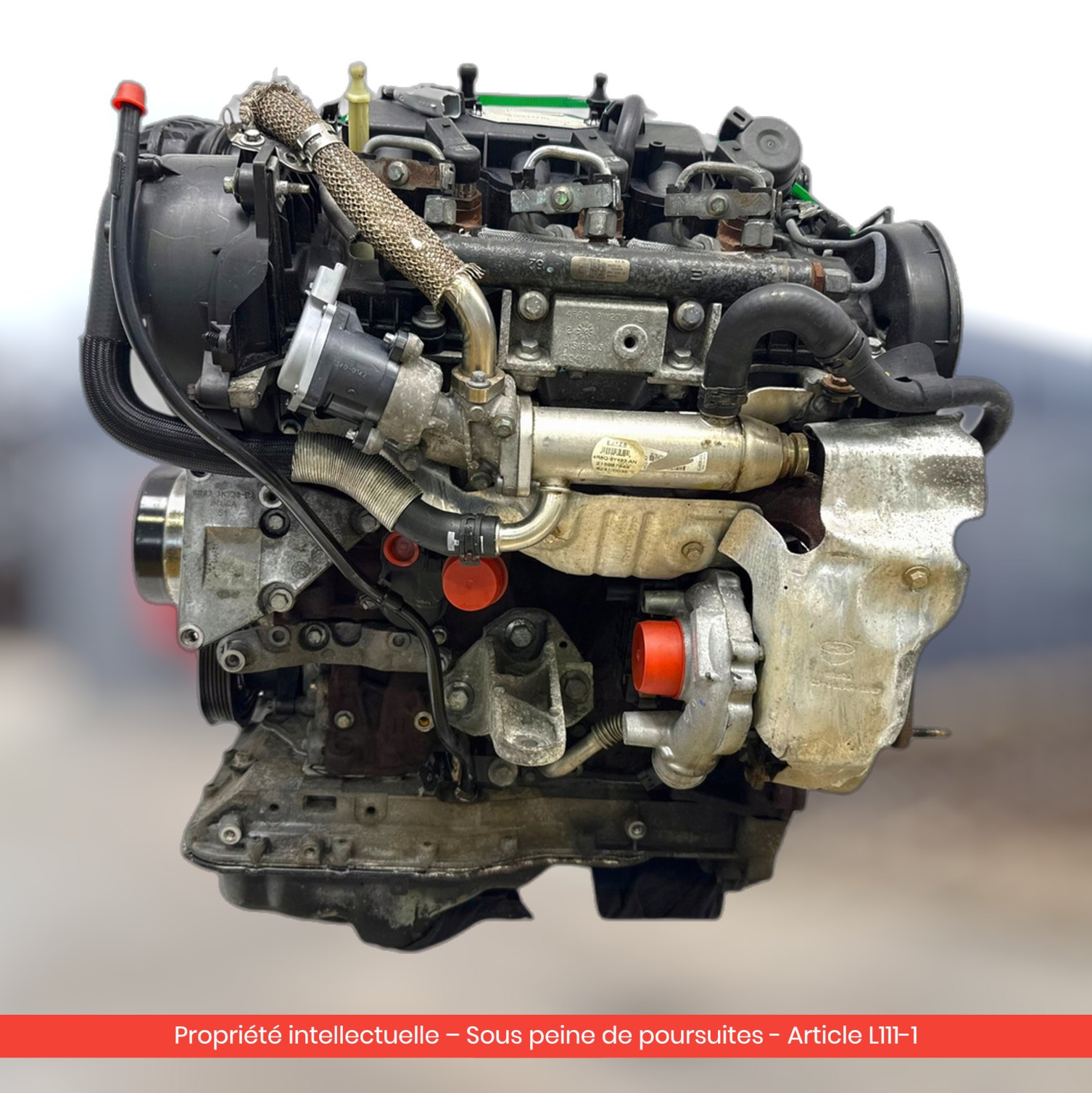 Moteur Jaguar XF X250 XJ X350 AJD 276DT — occasion — vue 4