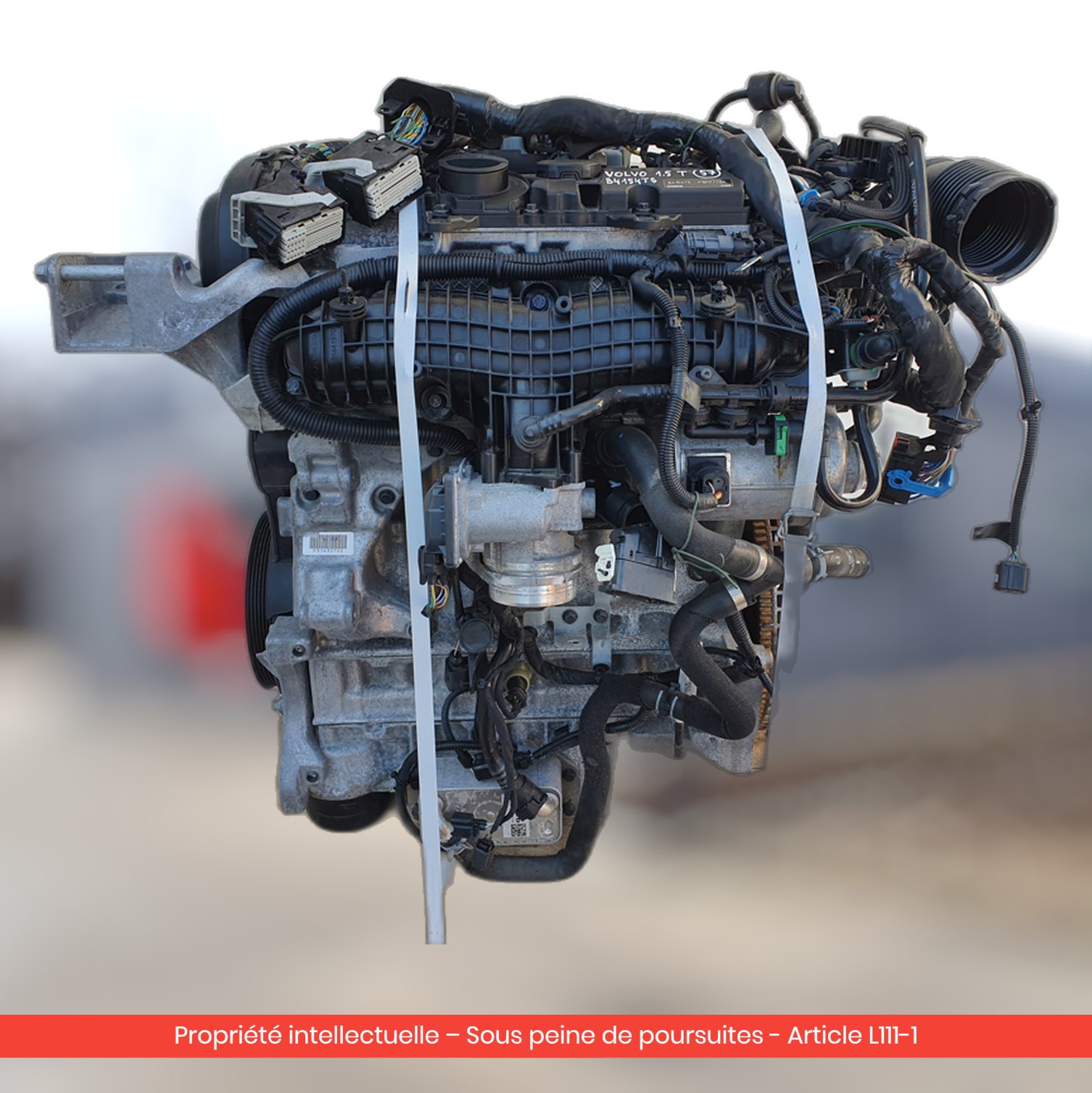 Moteur Volvo V60 B4154T5 — occasion — vue 4