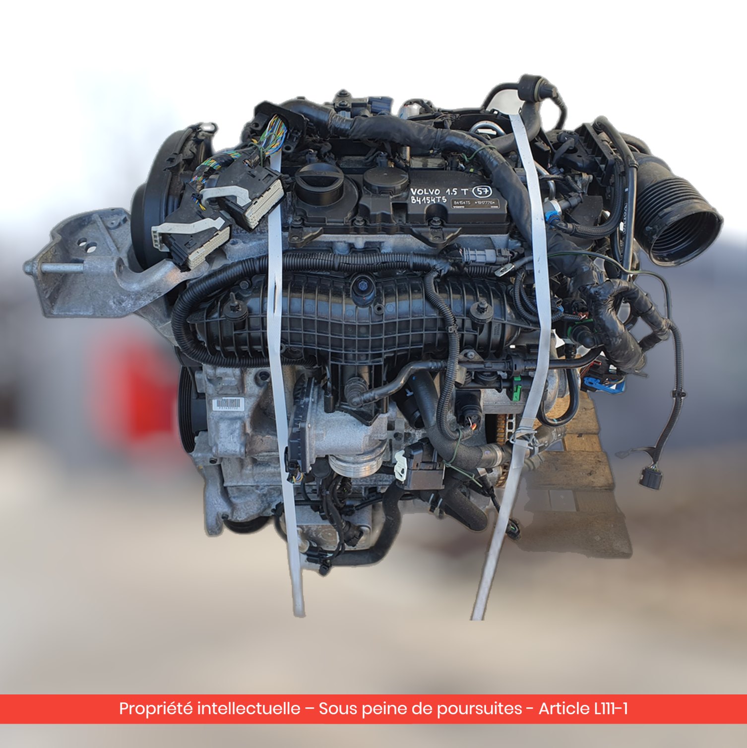 Moteur Volvo V40 II B4154T5 — occasion — vue 3
