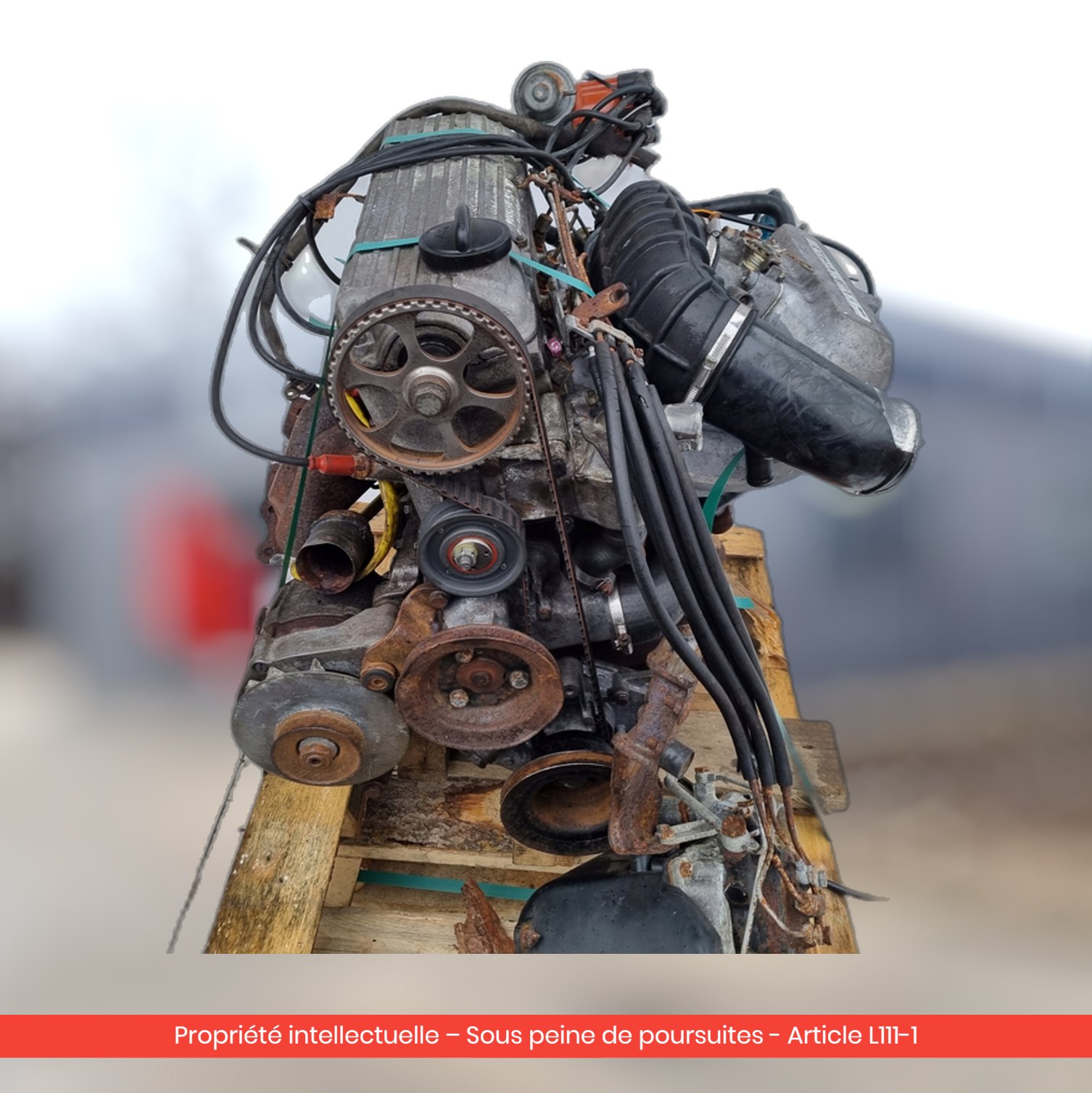 Moteur Porsche XJ — occasion — vue 1