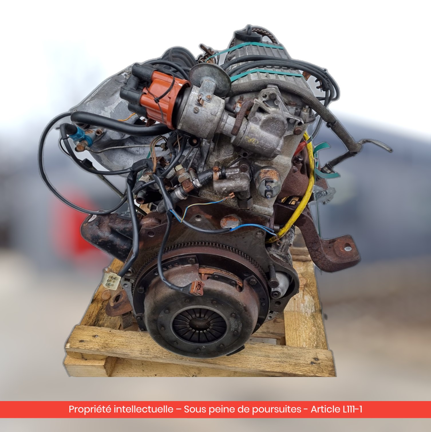 Moteur Porsche XJ — occasion — vue 2