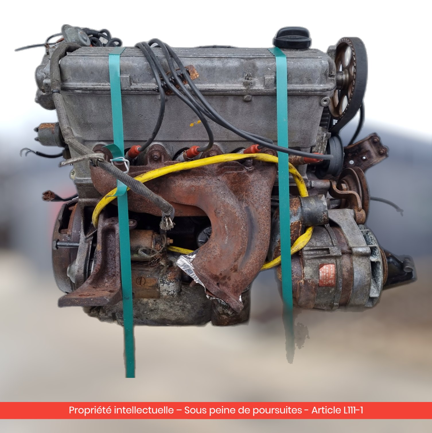 Moteur Porsche XJ — occasion — vue 4