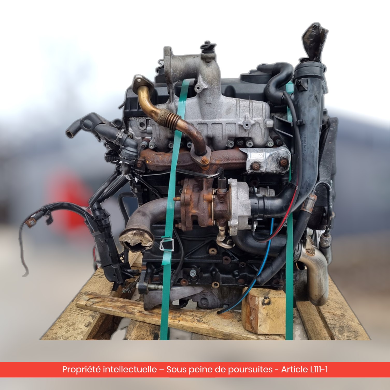 Moteur Ford Galaxy II MK2 ANU — occasion — vue 2