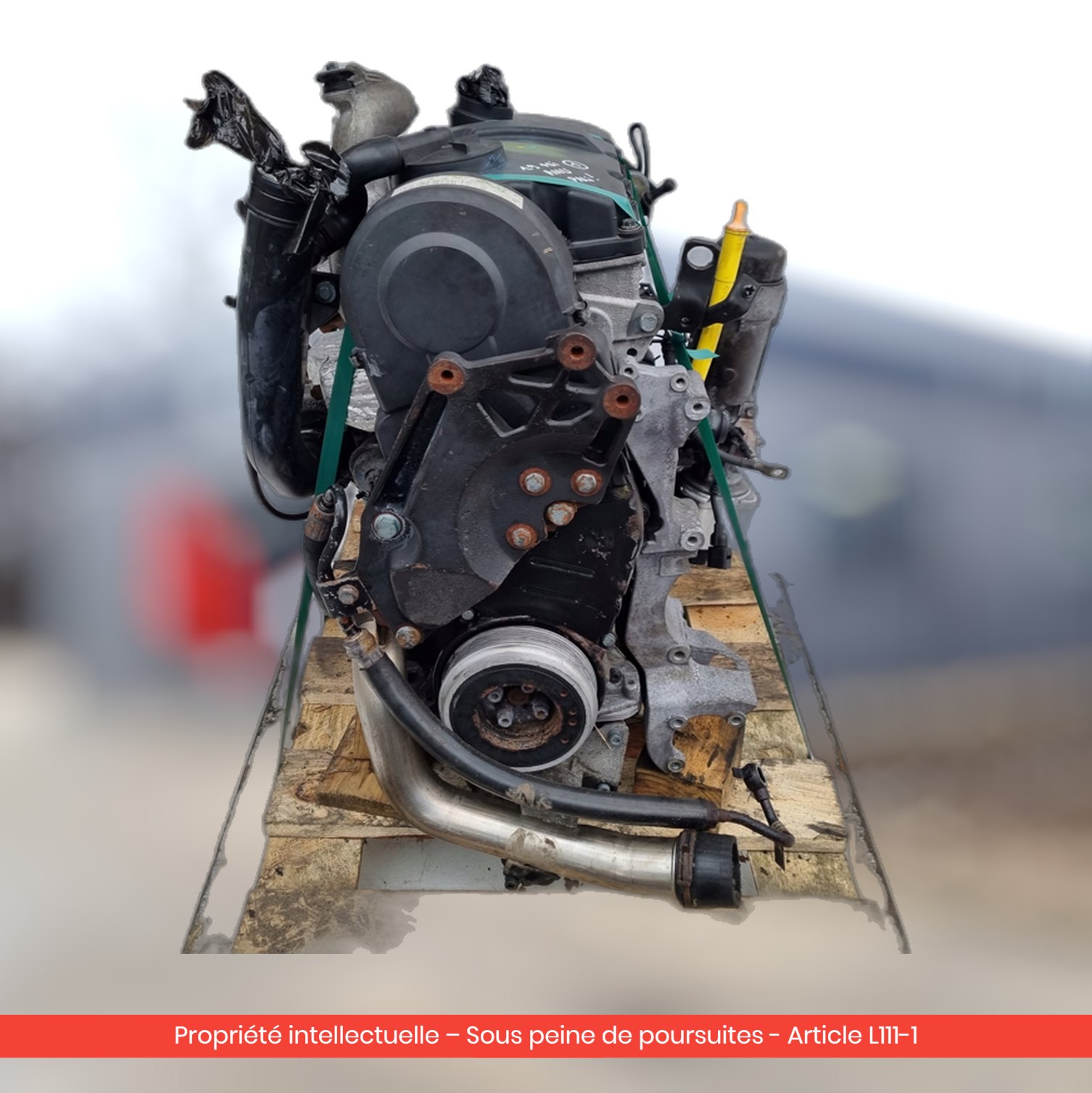 Moteur Ford Galaxy II MK2 ANU — occasion — vue 3