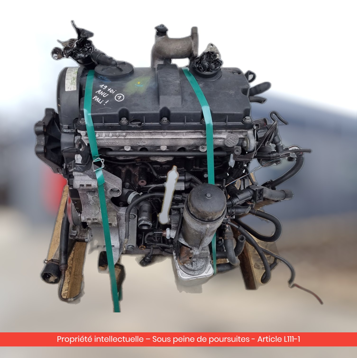 Moteur Ford Galaxy II MK2 ANU — occasion — vue 4