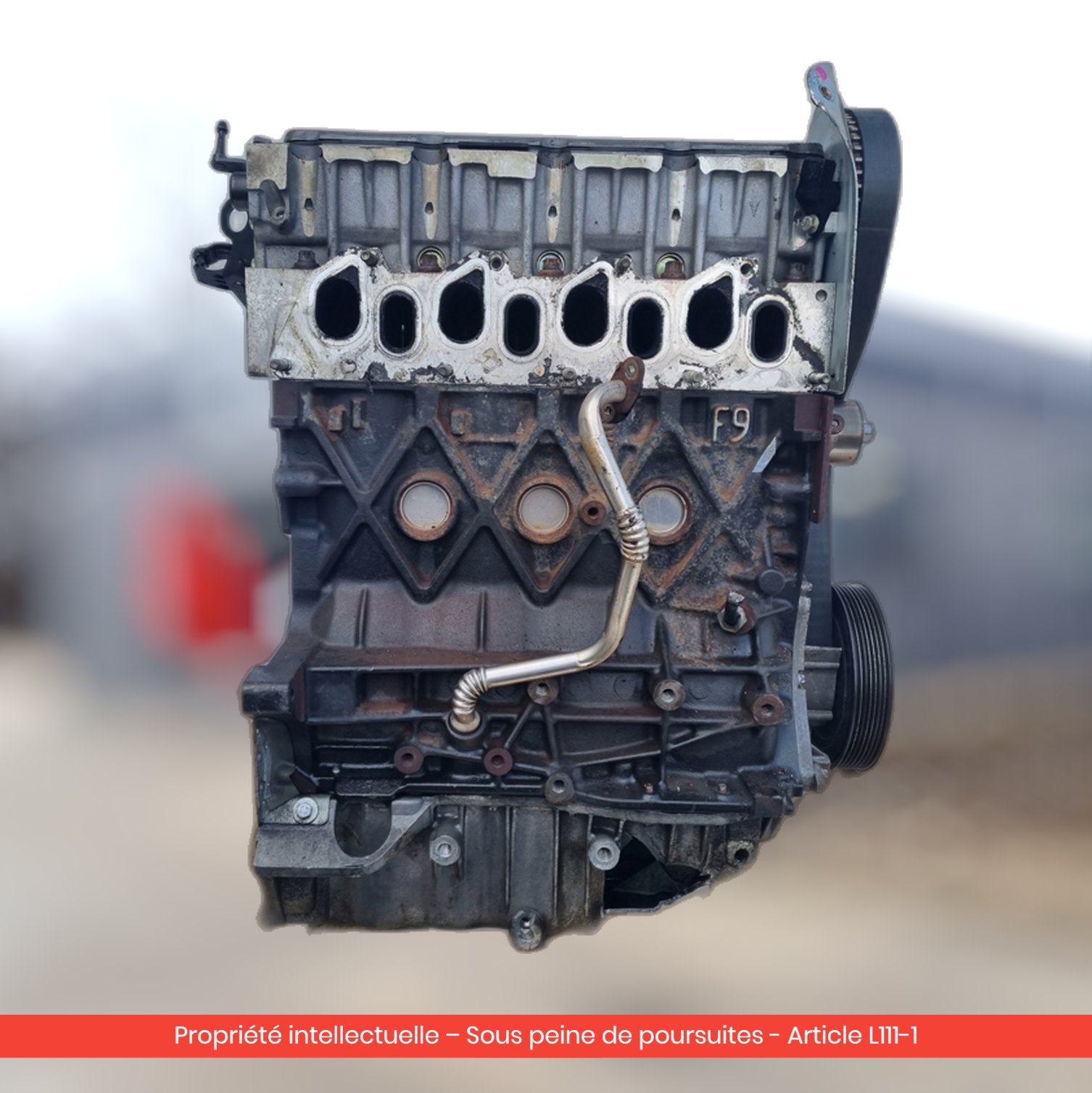 Moteur Renault Scenic II F9Q800 F9QB800 — occasion — vue 4