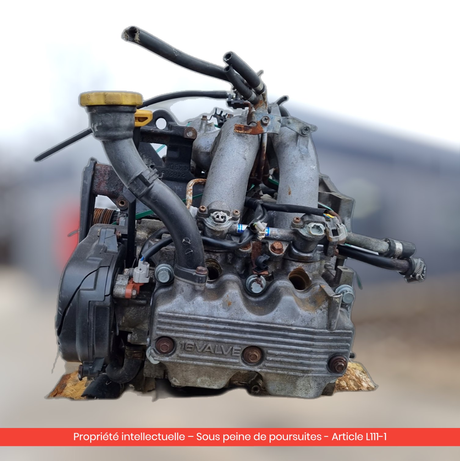 Moteur Subaru EJ20 — occasion — vue 3