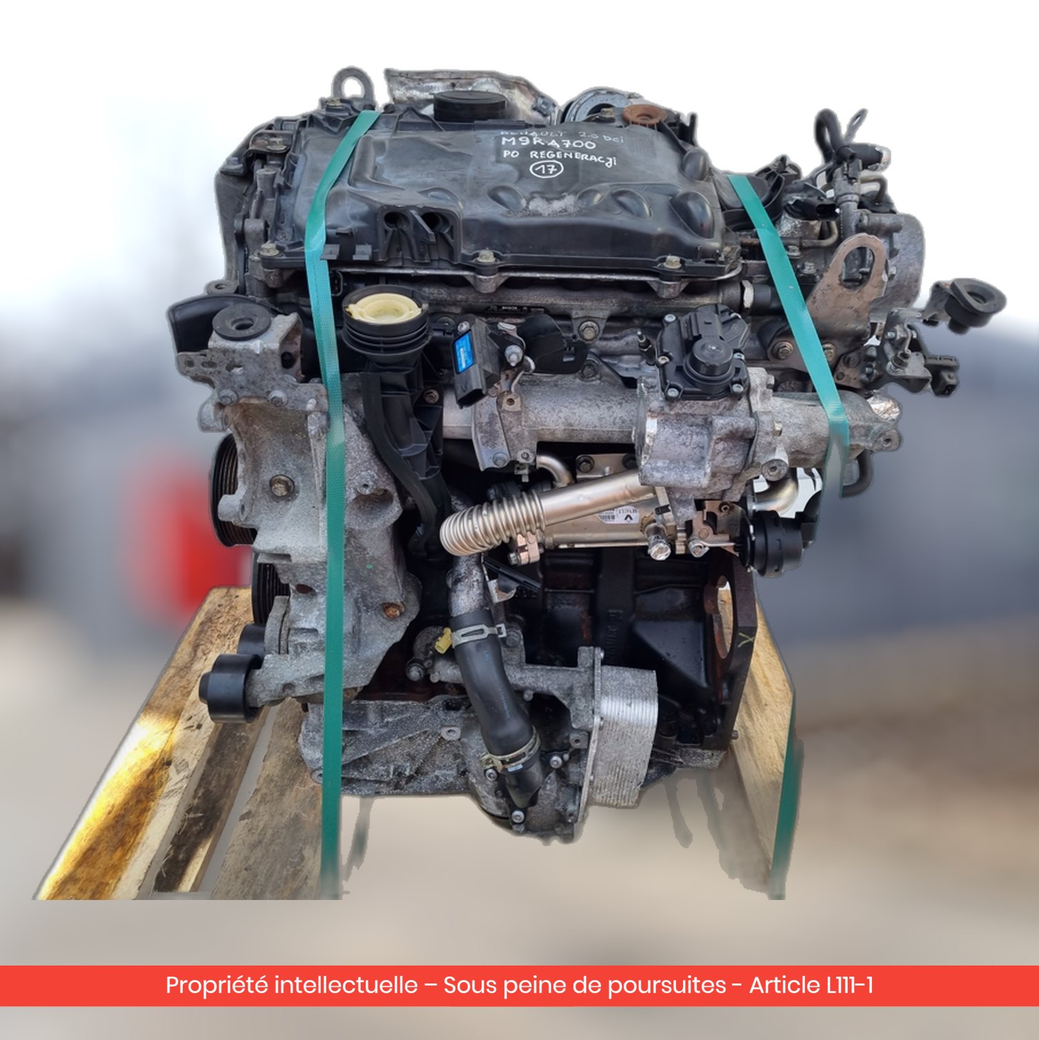 Moteur Renault Megane II M9R700 M9RA700 — occasion — vue 1