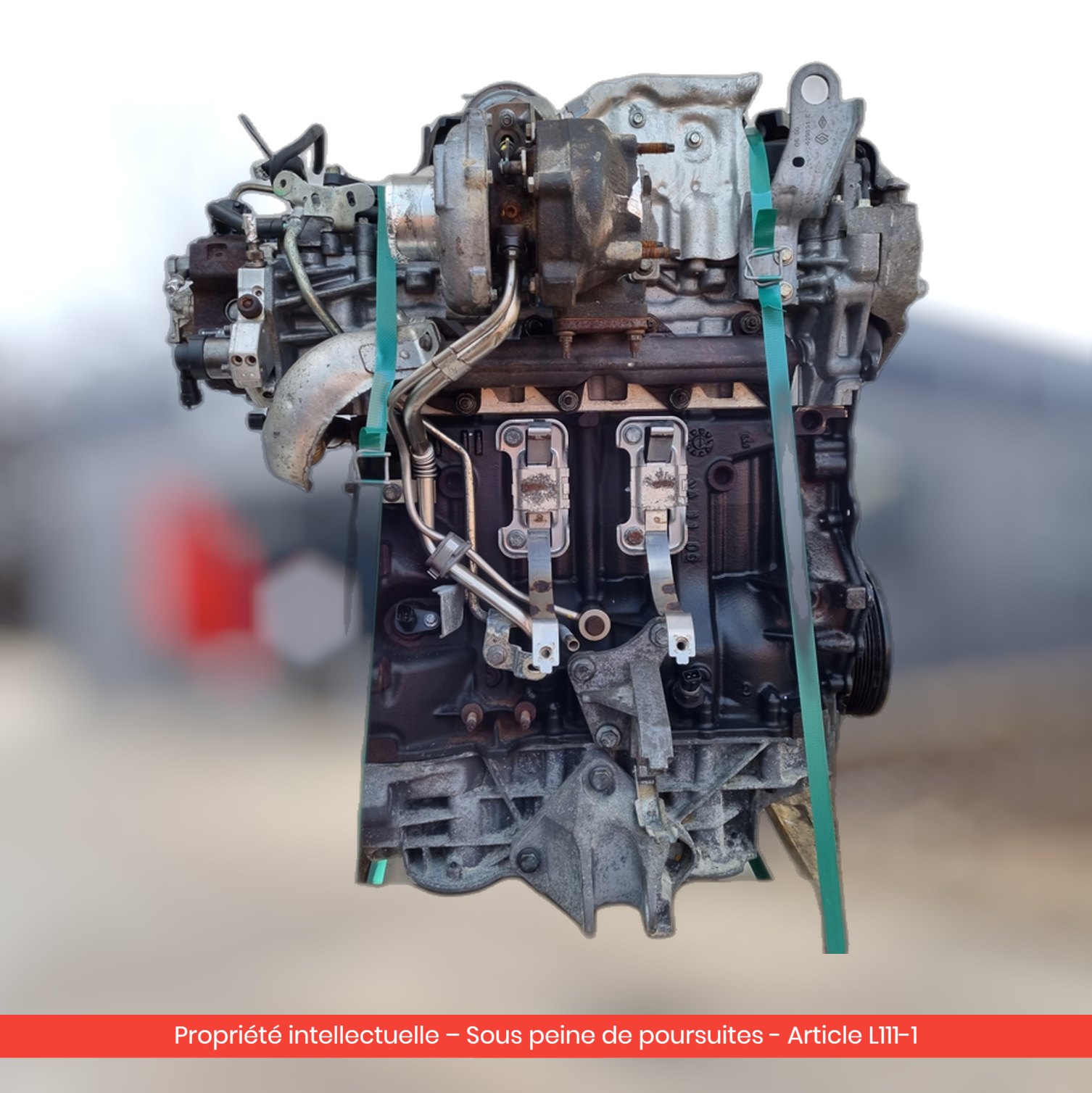 Moteur Renault Scenic II M9R700 M9RA700 — occasion — vue 3
