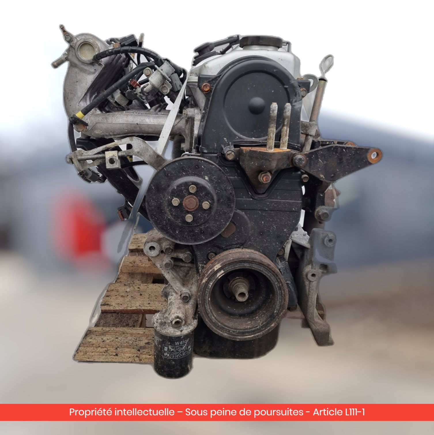 Moteur Mitsubishi Carisma 4G13 — occasion — vue 2