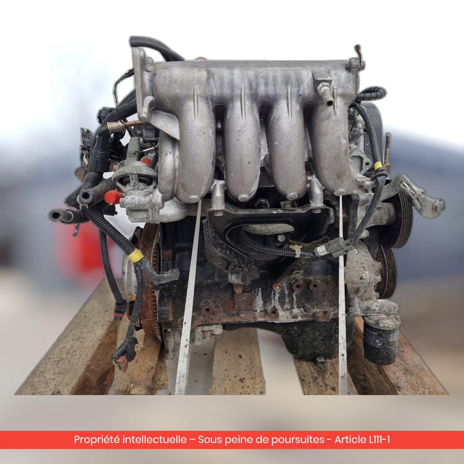 Moteur Mitsubishi Carisma 4G13 — occasion — vue 4