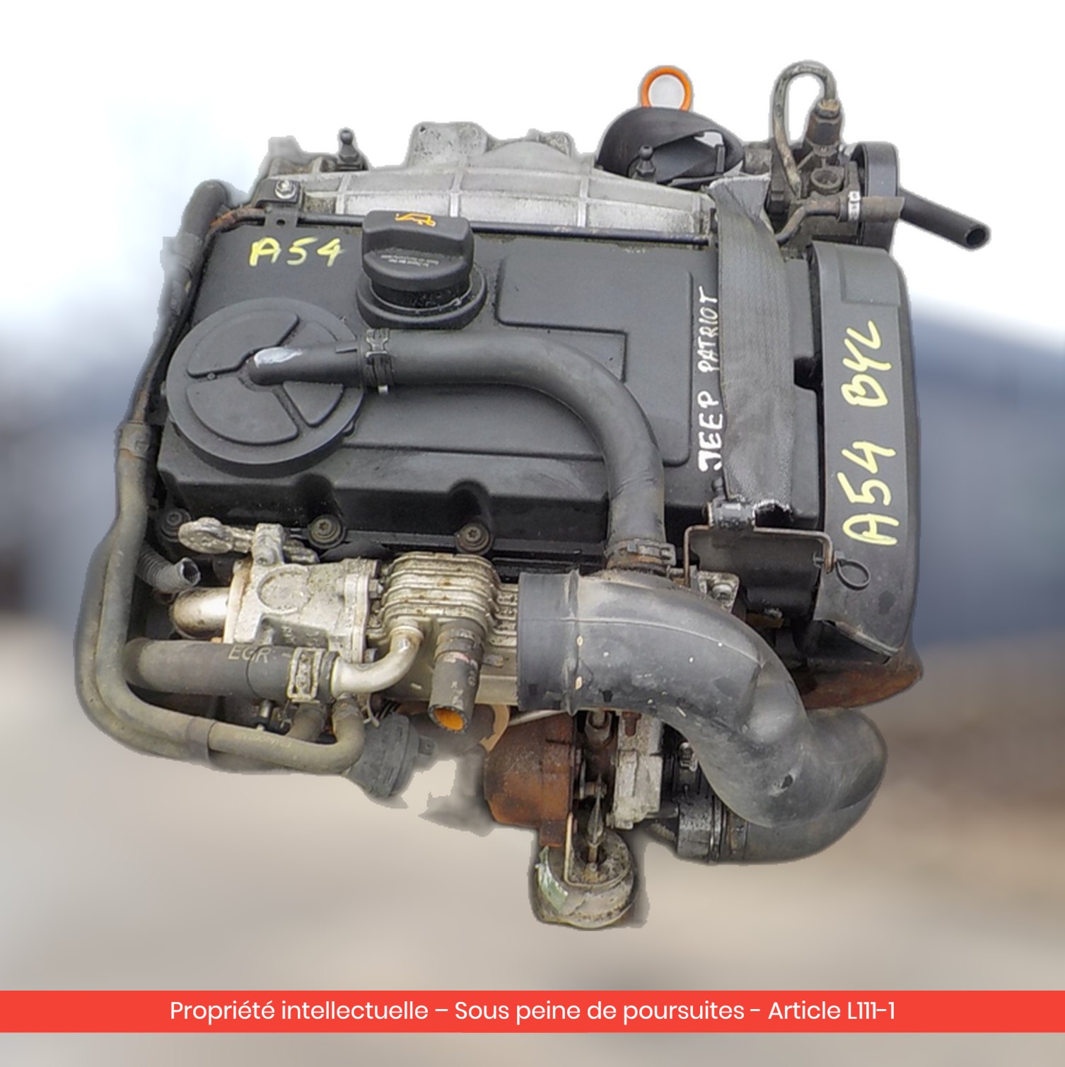 Moteur Chrysler Sebring / Dodge Avenger / Caliber BYL — occasion — vue 3