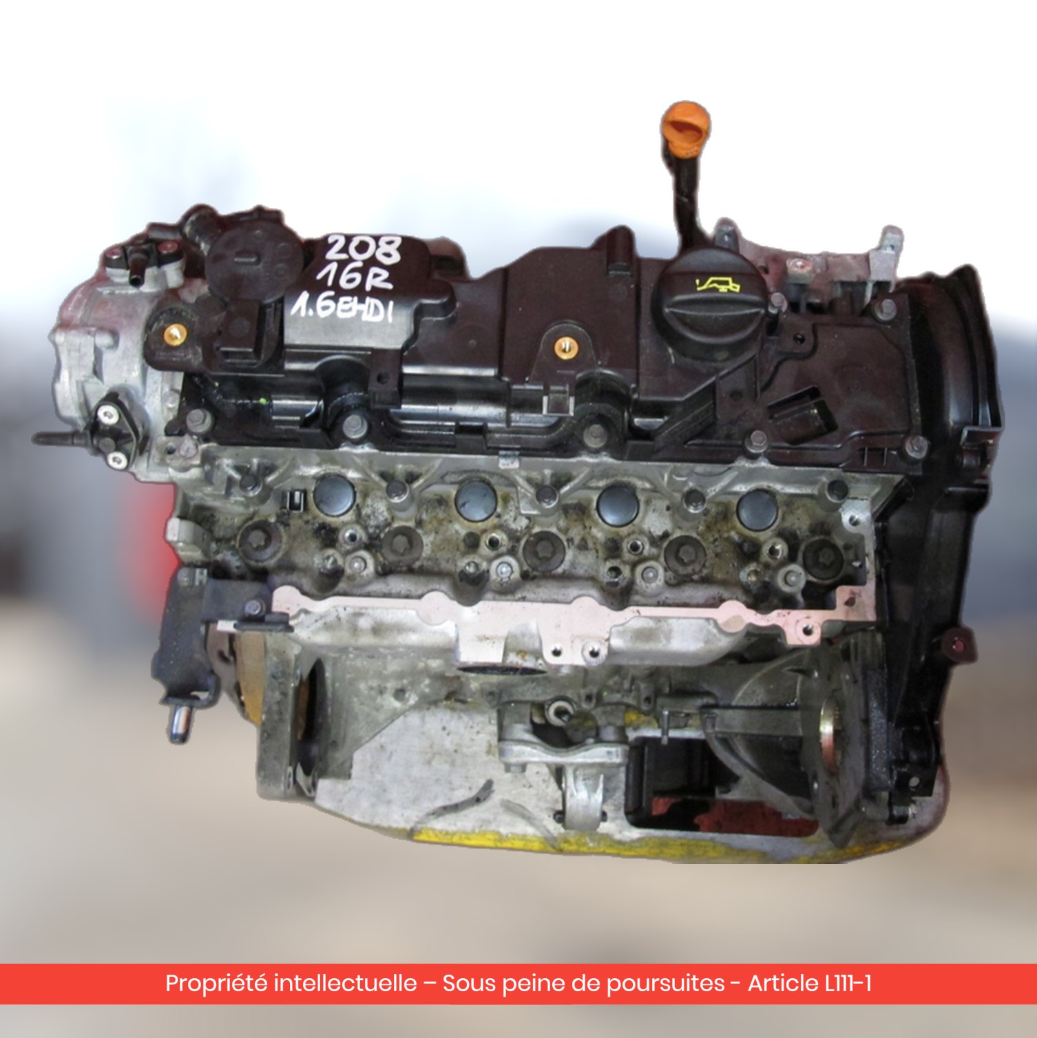 Moteur Citroën Berlingo III / Berlingo IV / C3 Picasso BH02 — occasion — vue 4