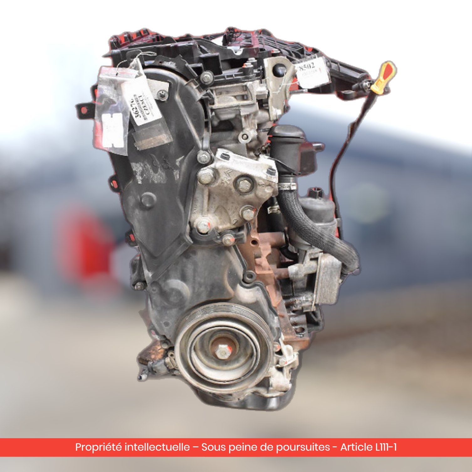 Moteur Citroën DS5 / C5 X7 / C8 RH02 — occasion — vue 4