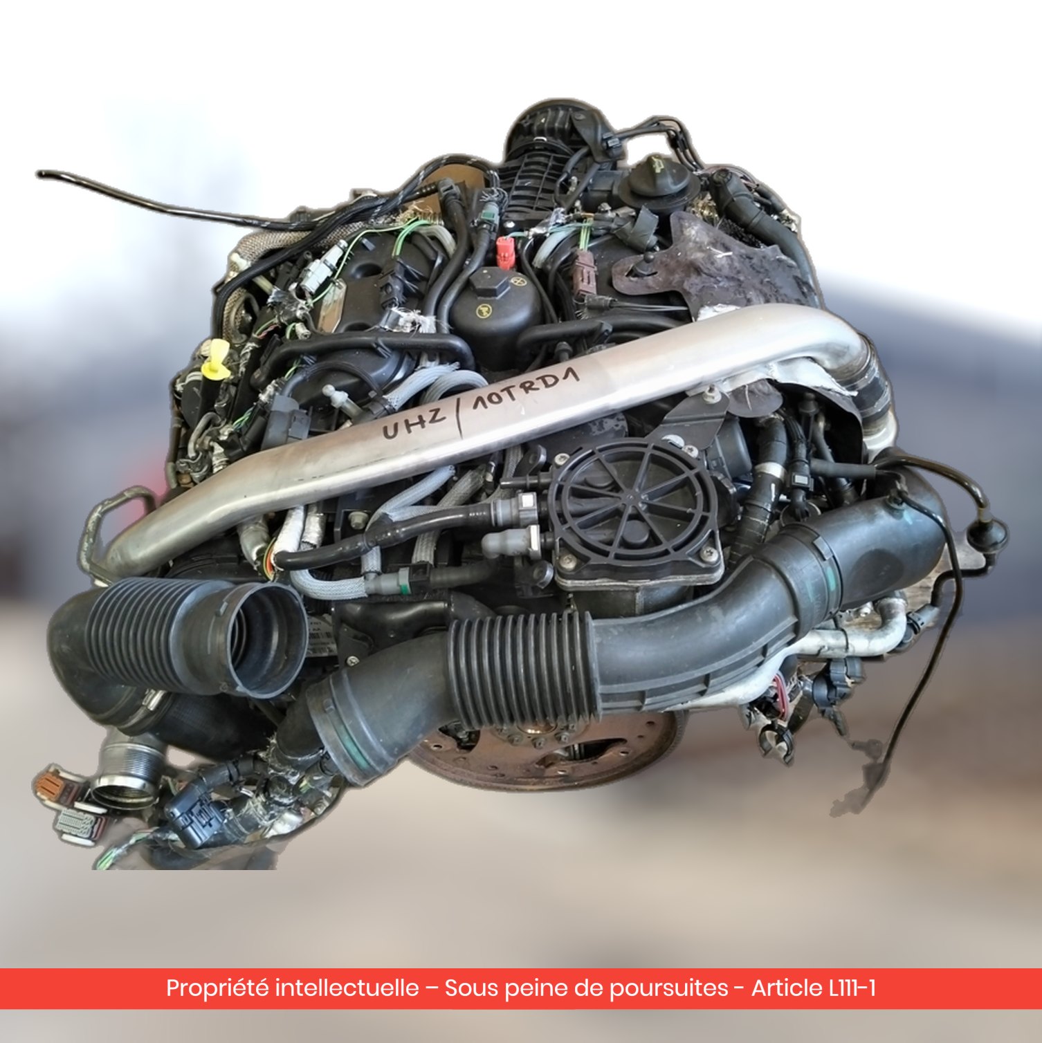 Moteur Citroën C6 / Peugeot 607 II / 407 UHZ — occasion — vue 3