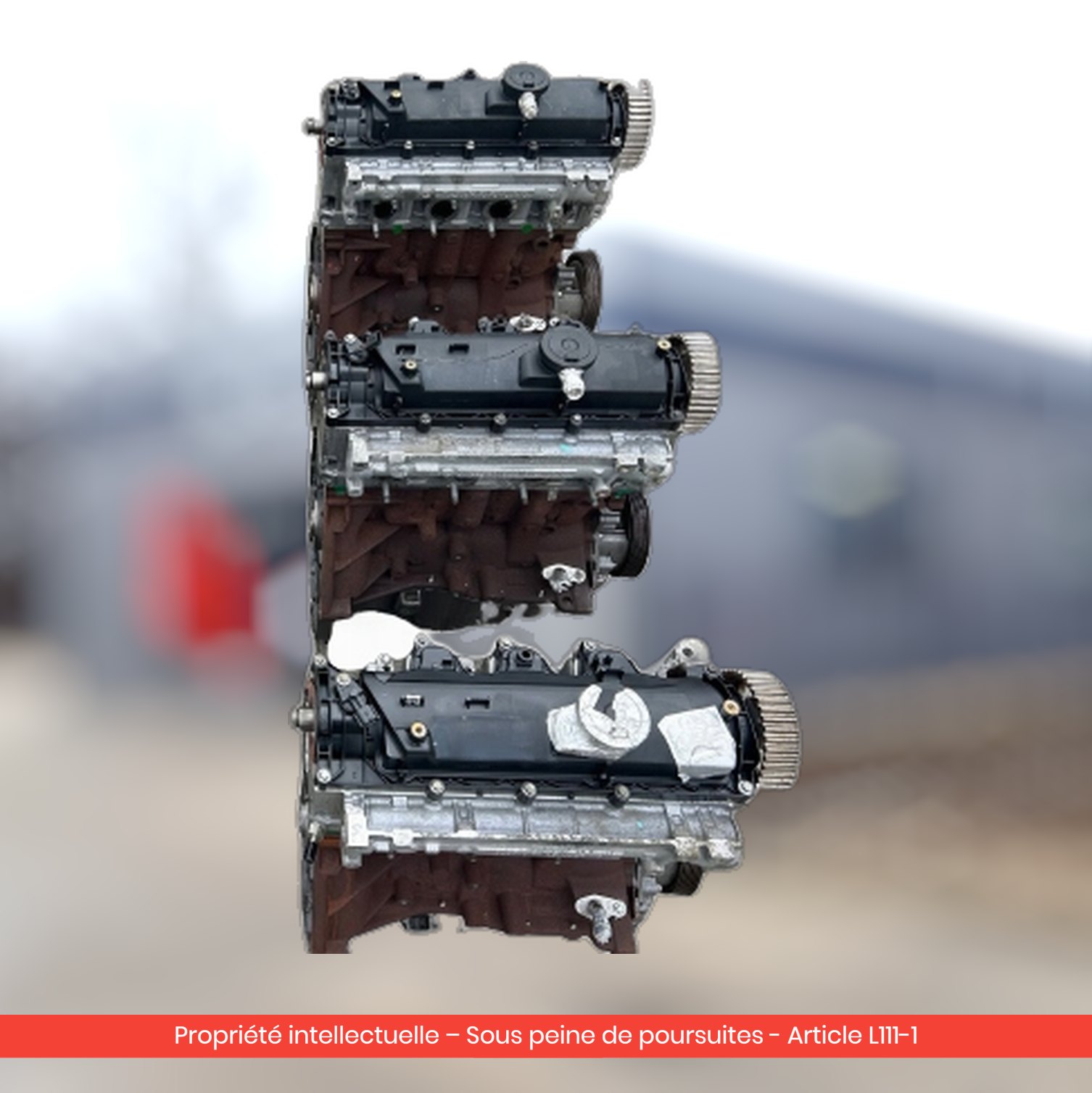 Moteur Dacia Duster II / Renault Scenic III / Megane III K9KG656 — occasion — vue 2