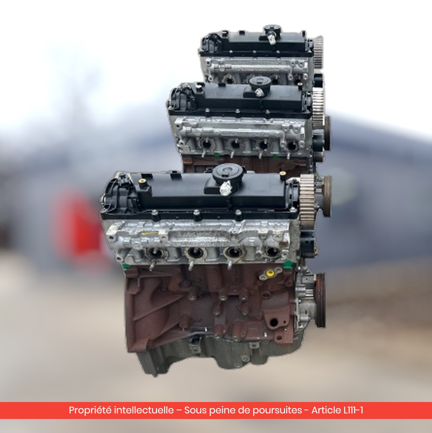 Moteur Dacia Duster II / Renault Scenic III / Megane III K9KG656 — occasion — vue 3