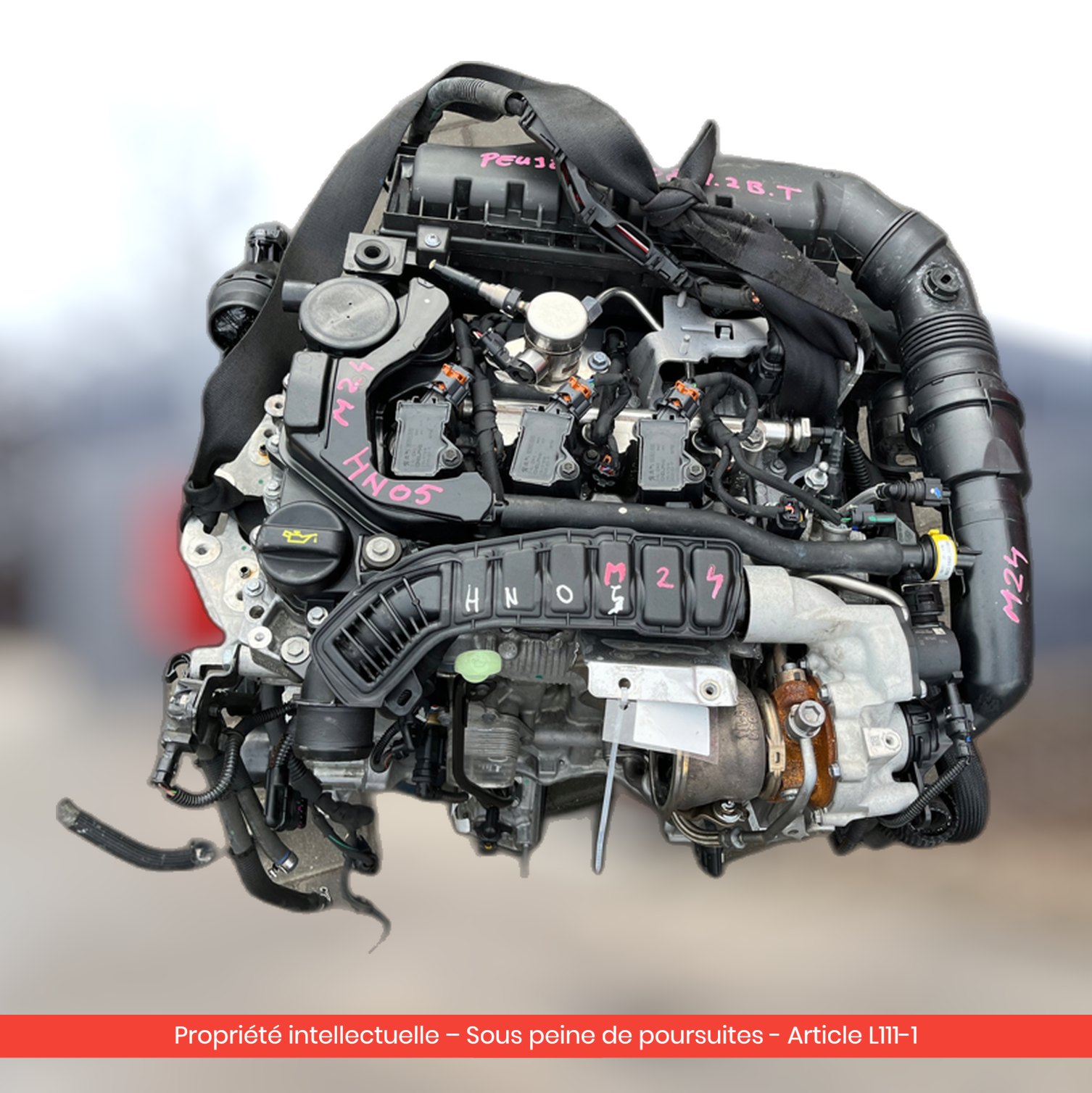 Moteur Citroën C3 III / Berlingo 2 / C3 Aircross HN05 — occasion — vue 3