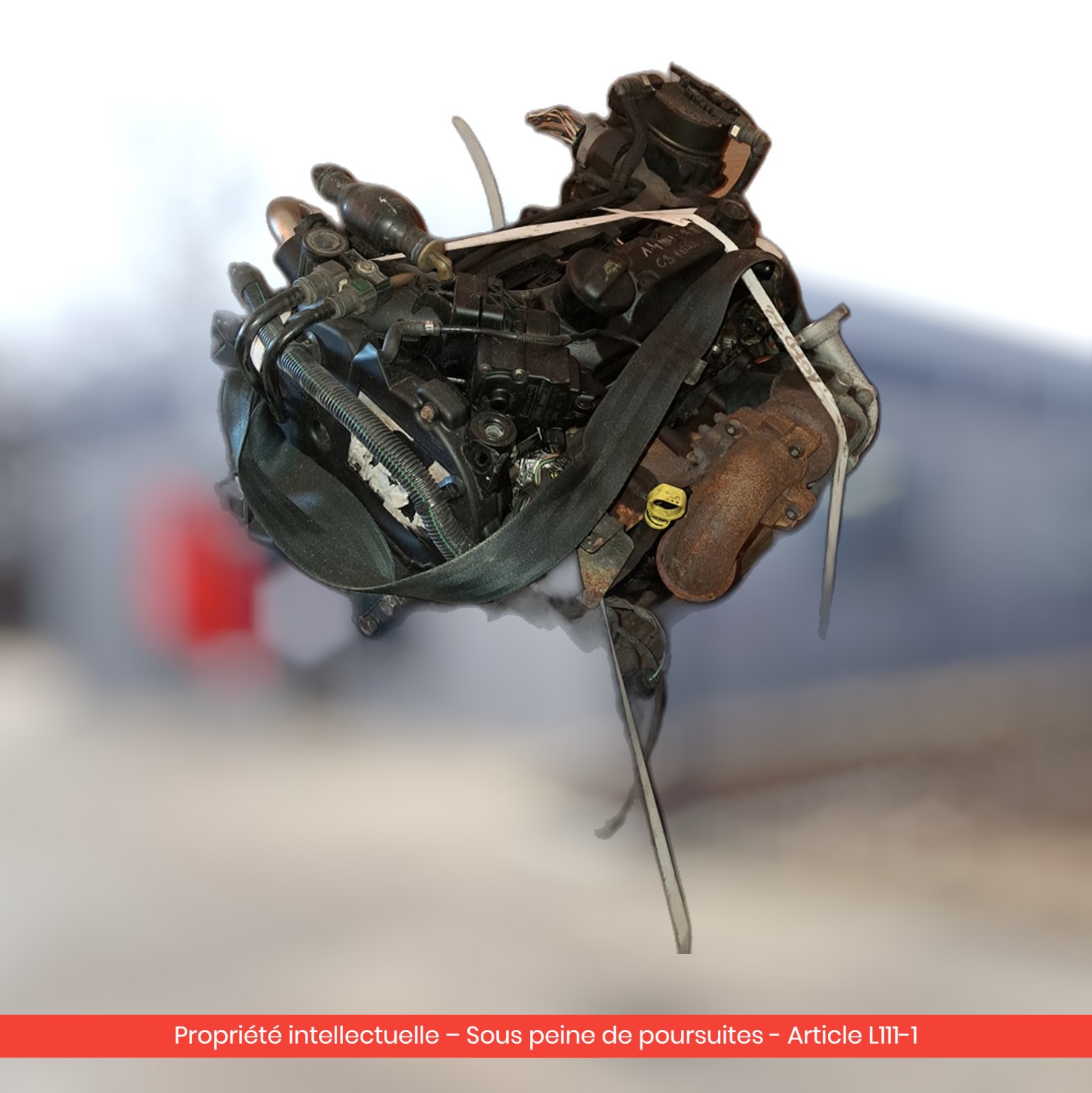 Moteur Citroën C3 II / C3 A51 / C2 8HZ — occasion — vue 3