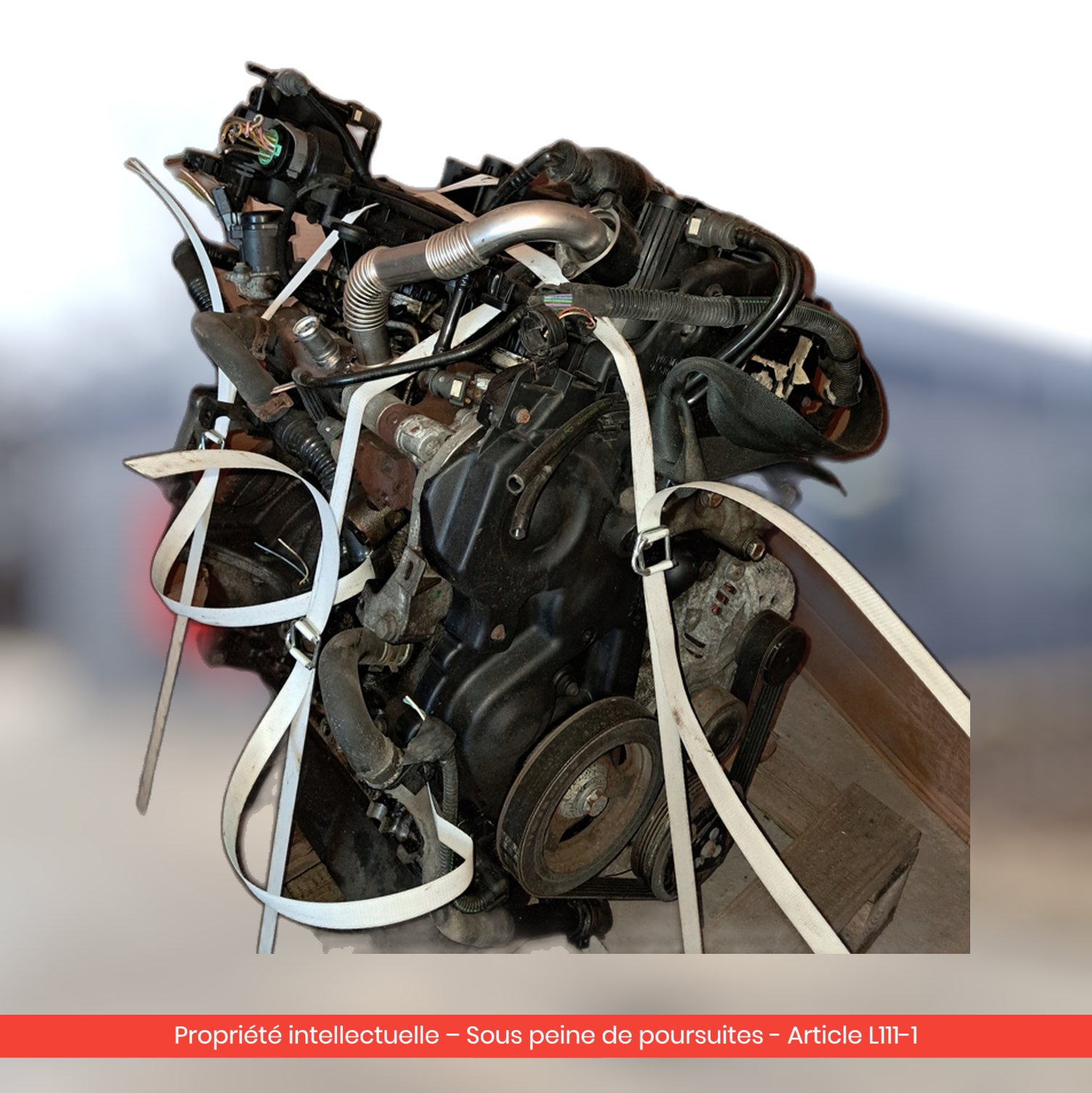 Moteur Citroën C3 II / C3 A51 / C2 8HZ — occasion — vue 4