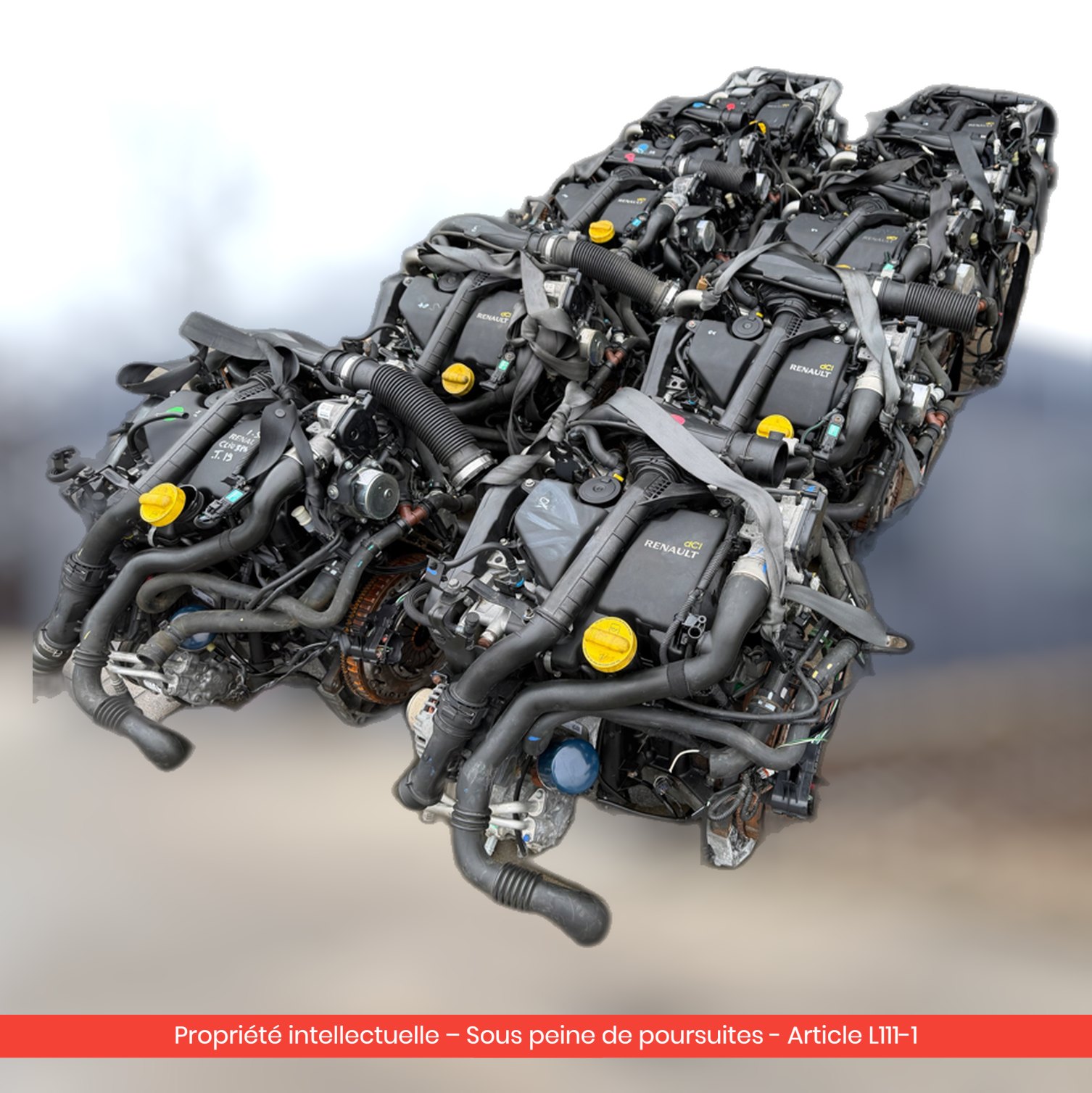 Moteur Dacia Logan II / Sandero II / Duster K9KE626 — occasion — vue 3