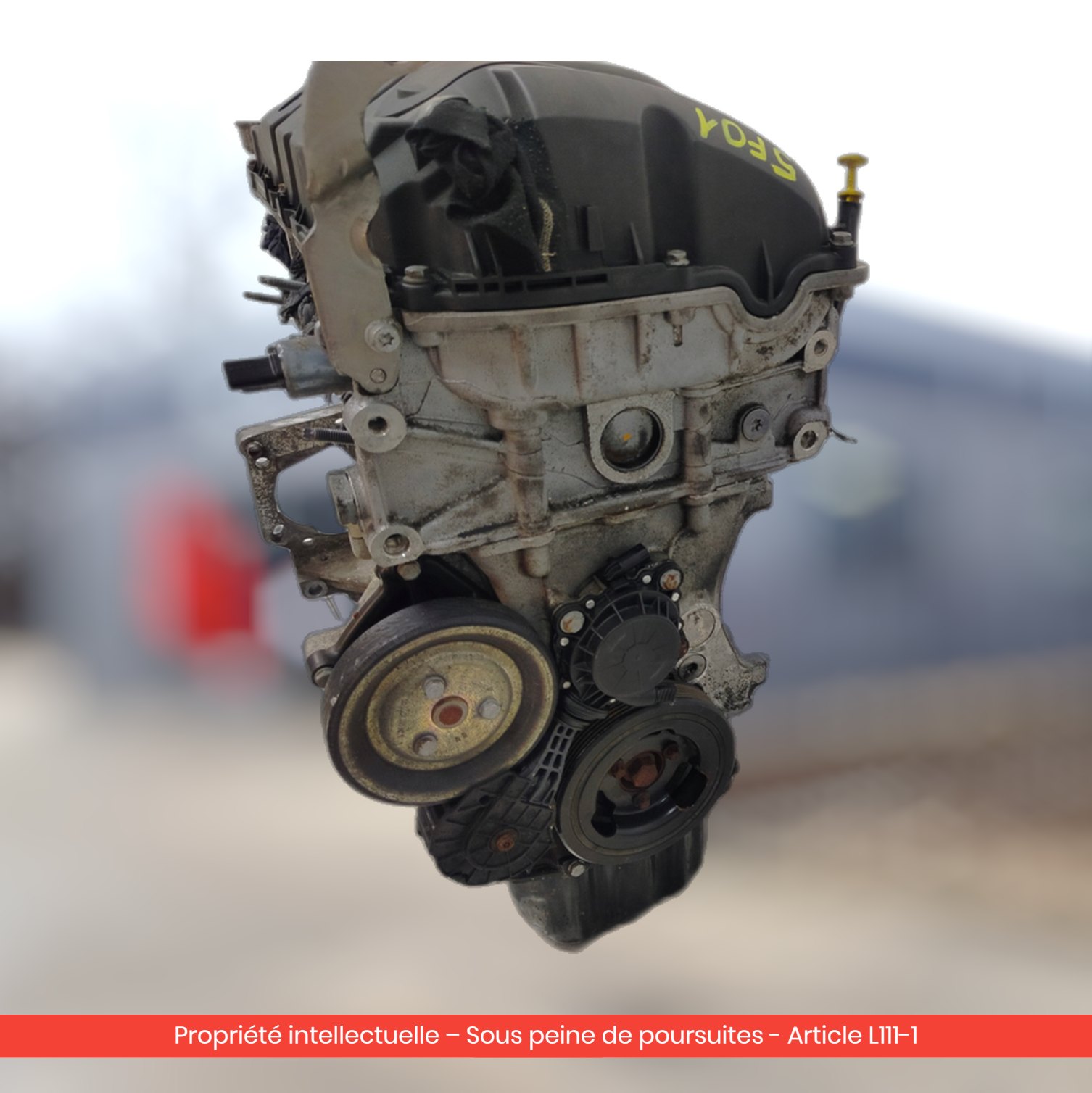 Moteur Citroën Berlingo III / DS4 / C3 A51 5F01-QT — occasion — vue 4