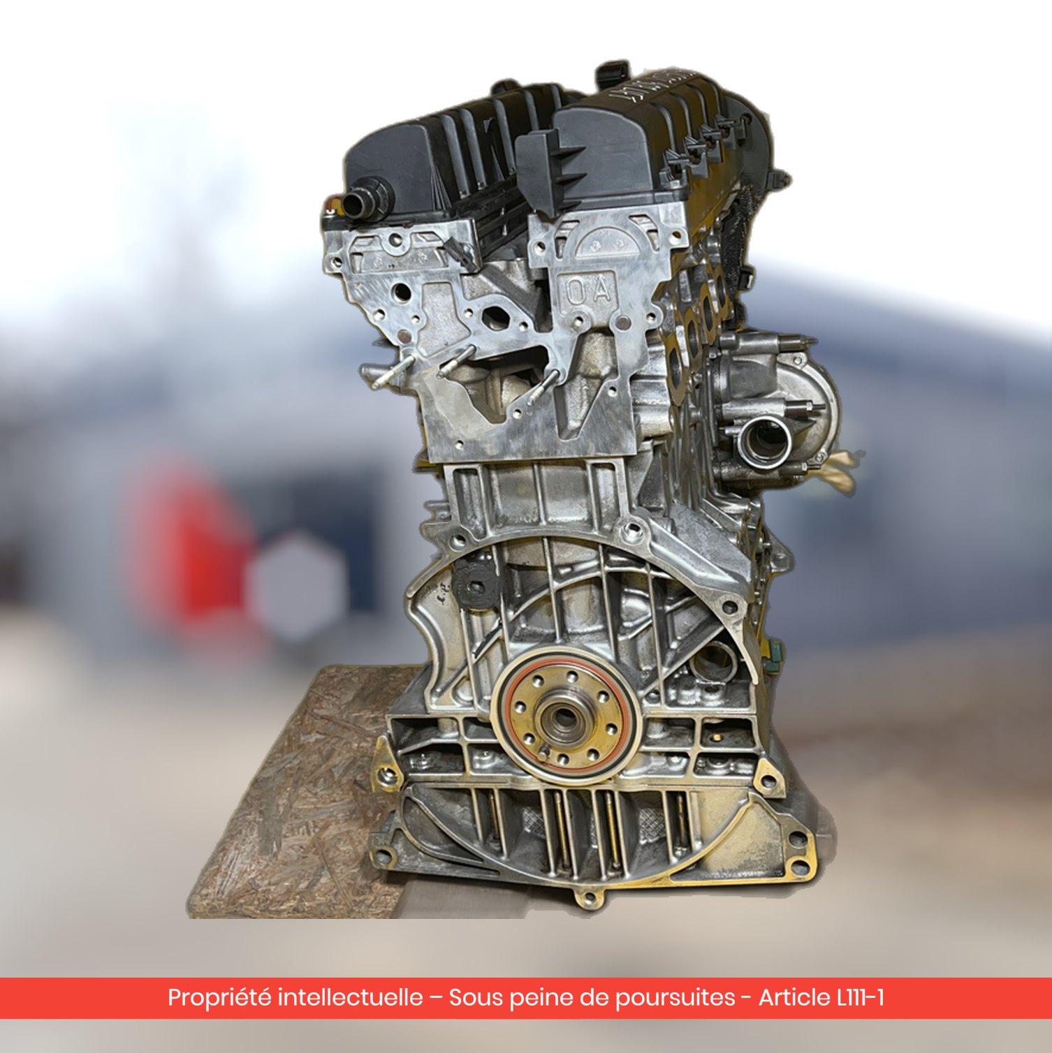 Moteur Citroën C5 / Peugeot 307 / 206 RFN-PSA — occasion — vue 2