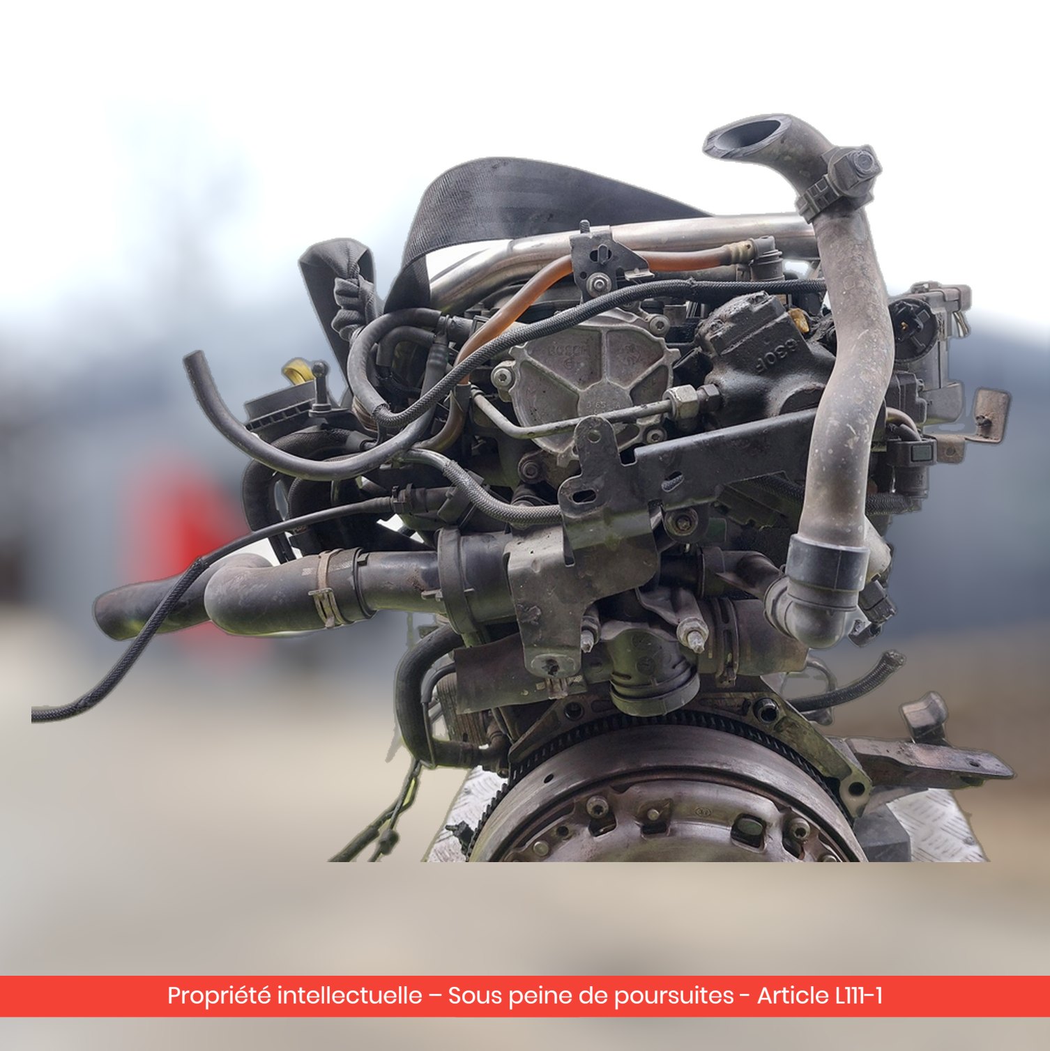 Moteur Citroën C5 II / C4 / Peugeot 407 RHR-G — occasion — vue 2