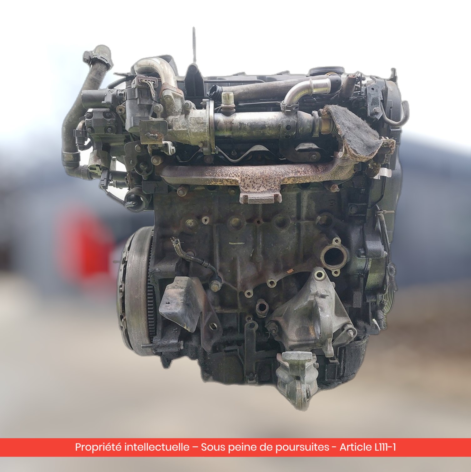 Moteur Citroën C5 II / C4 / Peugeot 407 RHR-G — occasion — vue 3