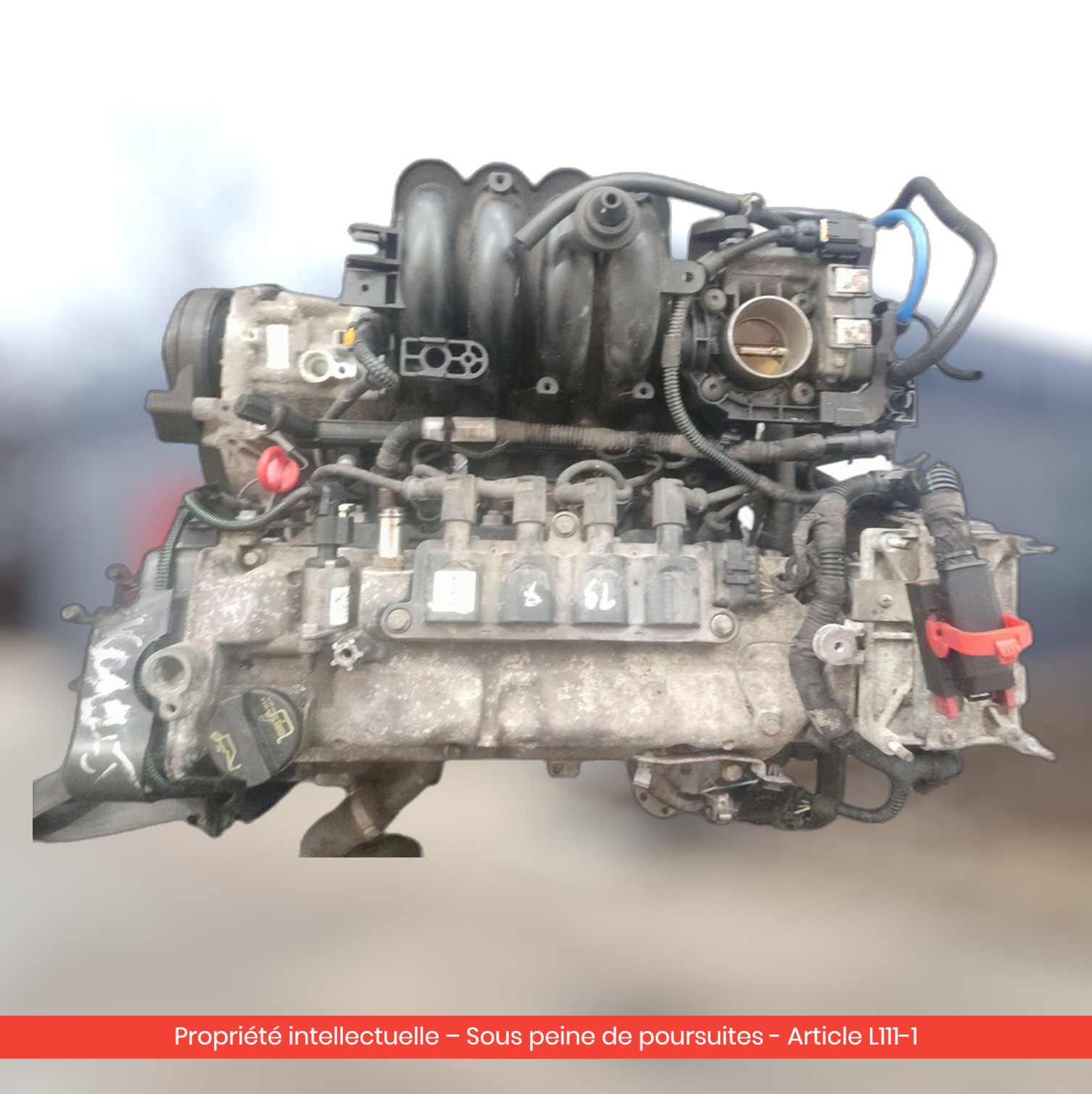 Moteur Fiat 500 / Grand Punto / Punto 169A4000 — occasion — vue 2