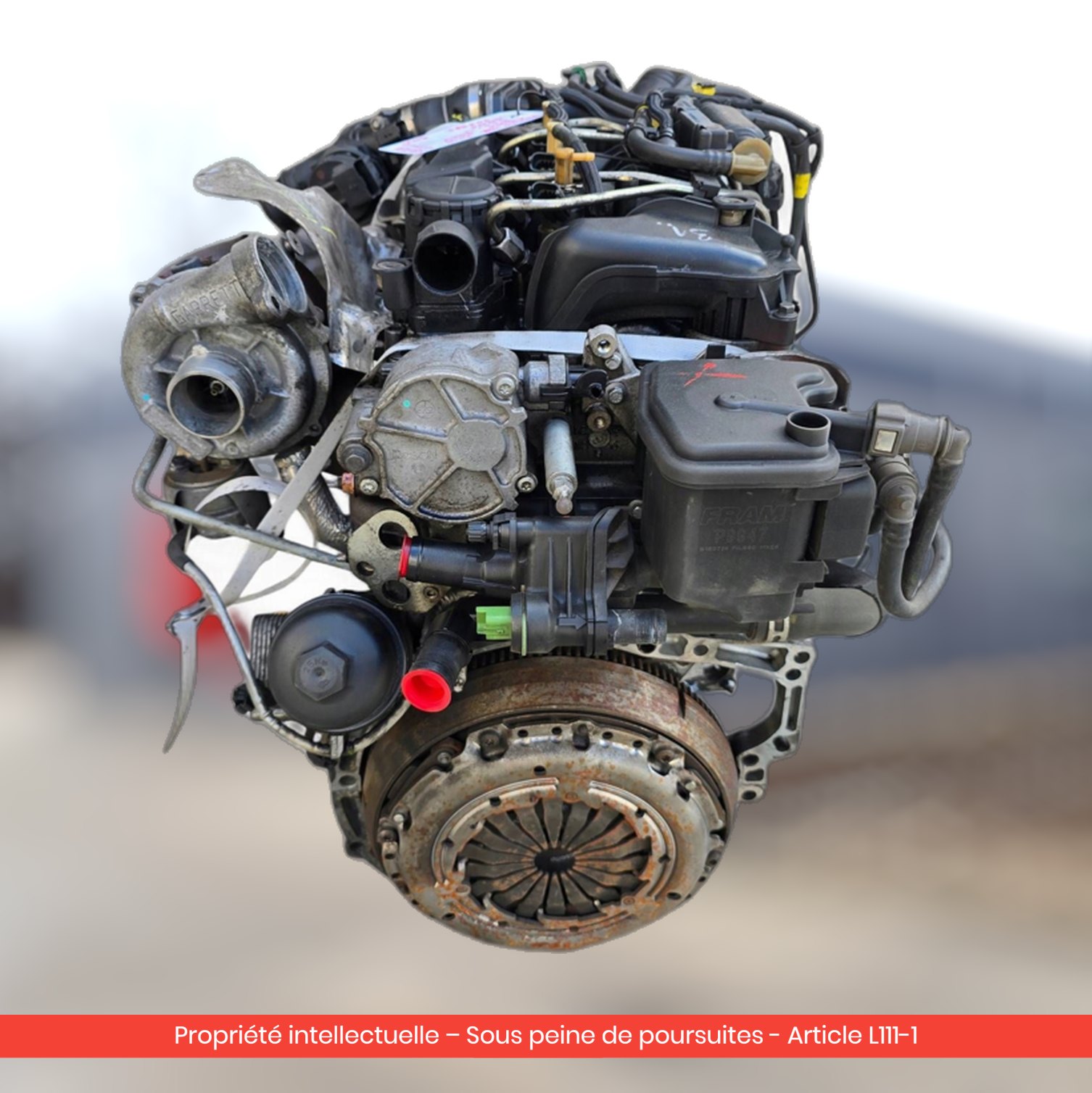 Moteur Citroën Grand C4 Picasso / C4 Picasso / C3 Picasso 9H01 — occasion — vue 4