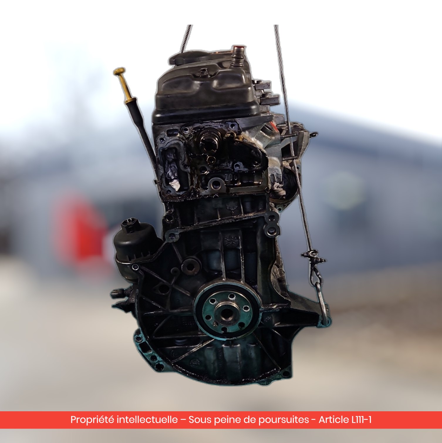 Moteur Citroën C3 / C2 / C3 Pluriel KFV — occasion — vue 4
