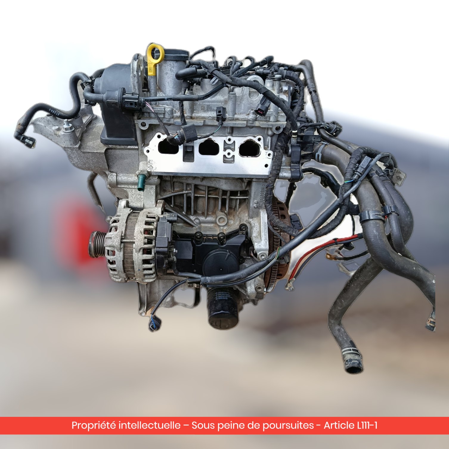 Moteur Seat Mii / Škoda Fabia / Citigo CHYA — occasion — vue 3