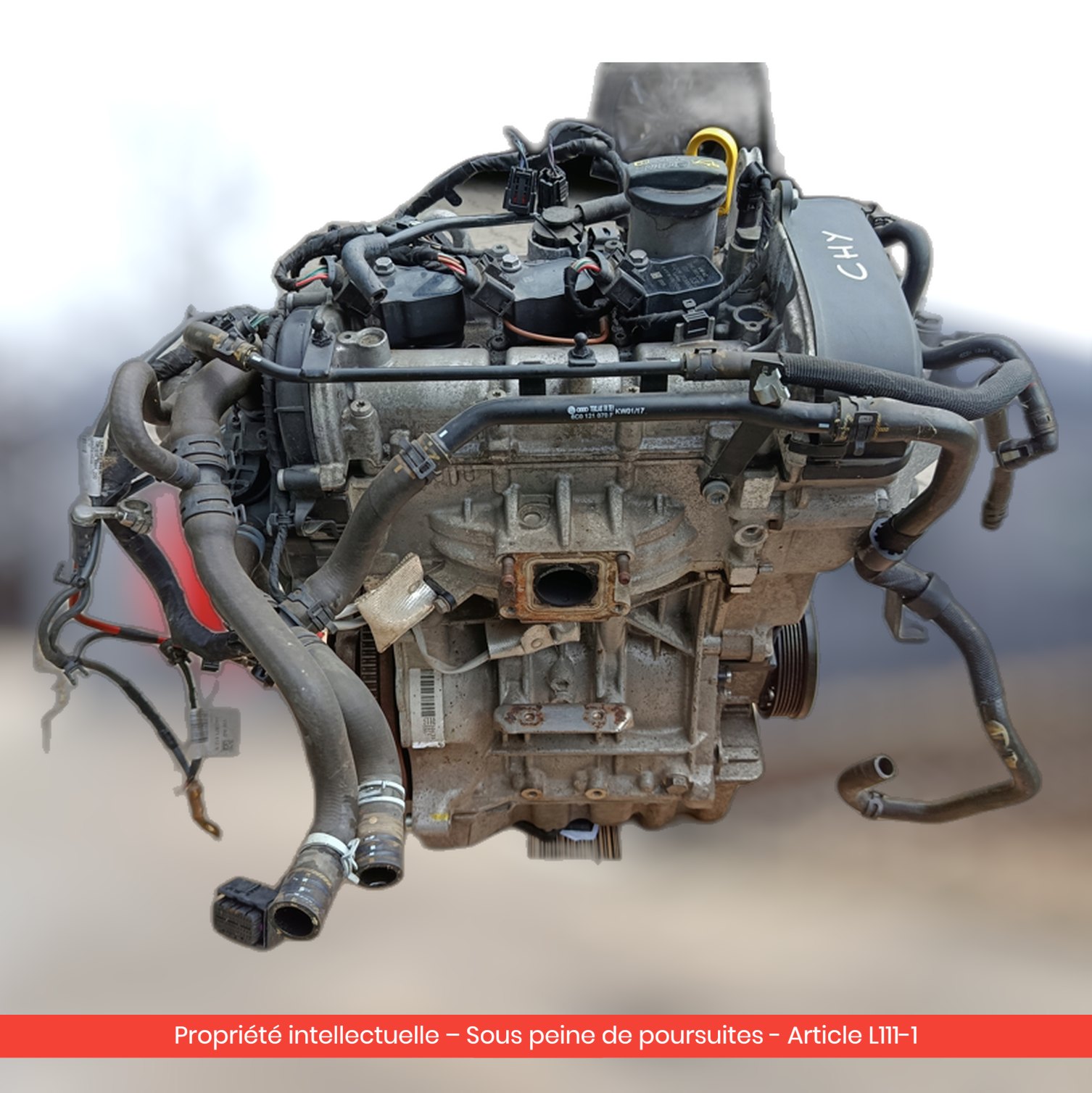 Moteur Seat Mii / Škoda Fabia / Citigo CHYA — occasion — vue 4