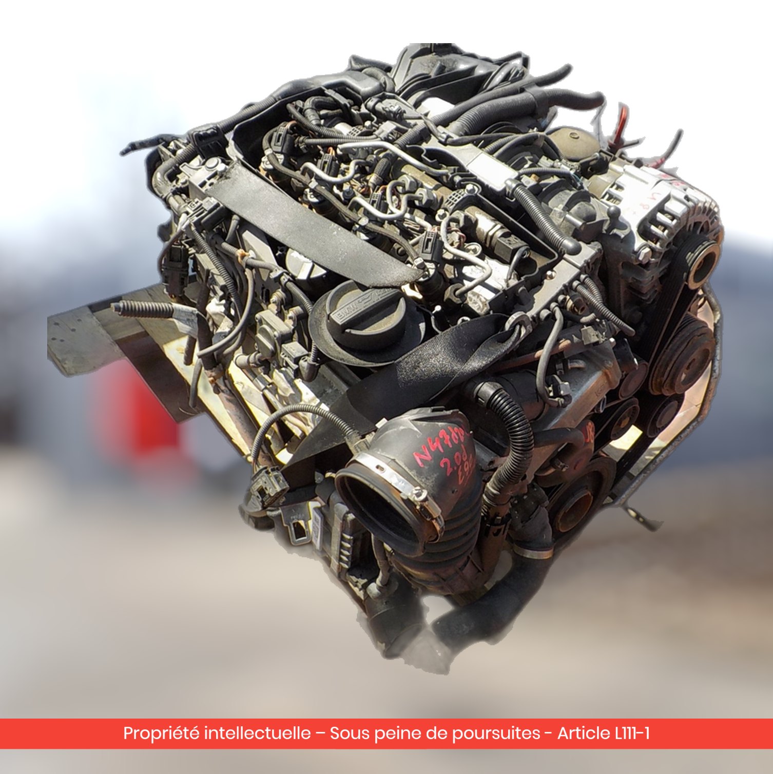 Moteur BMW 320 E90 / 120 E87N / 120 E81 N47D20A — occasion — vue 1