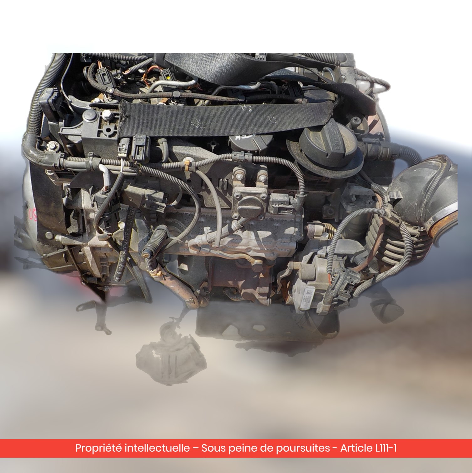 Moteur BMW 320 E90 / 120 E87N / 120 E81 N47D20A — occasion — vue 3
