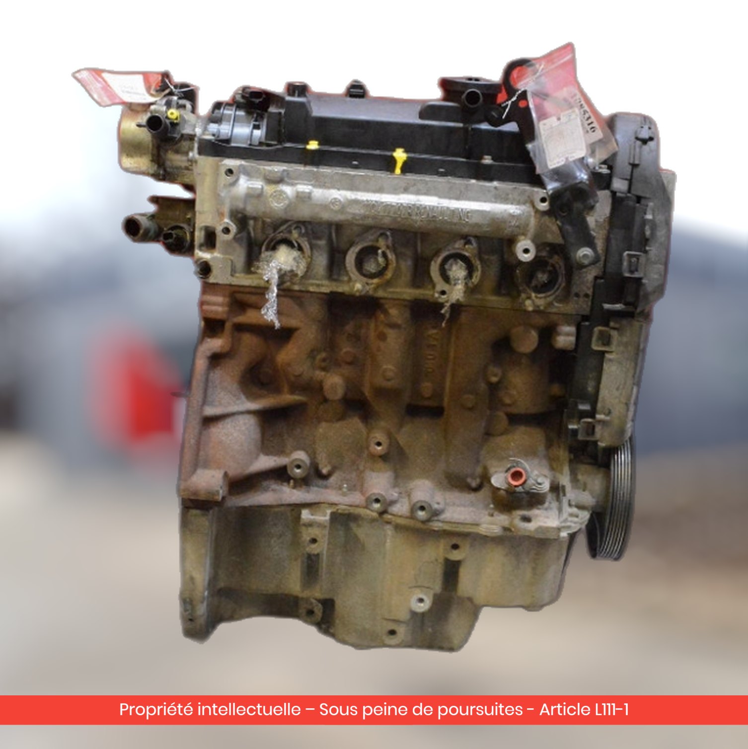 Moteur Dacia Lodgy / Renault Megane III / Scenic III K9KR846 — occasion — vue 2