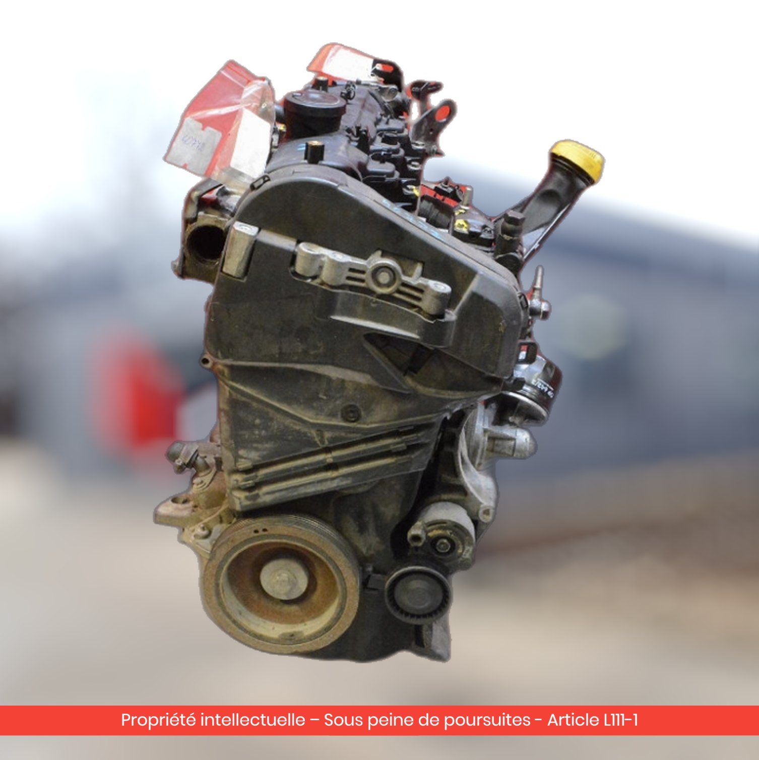 Moteur Dacia Lodgy / Renault Megane III / Scenic III K9KR846 — occasion — vue 3