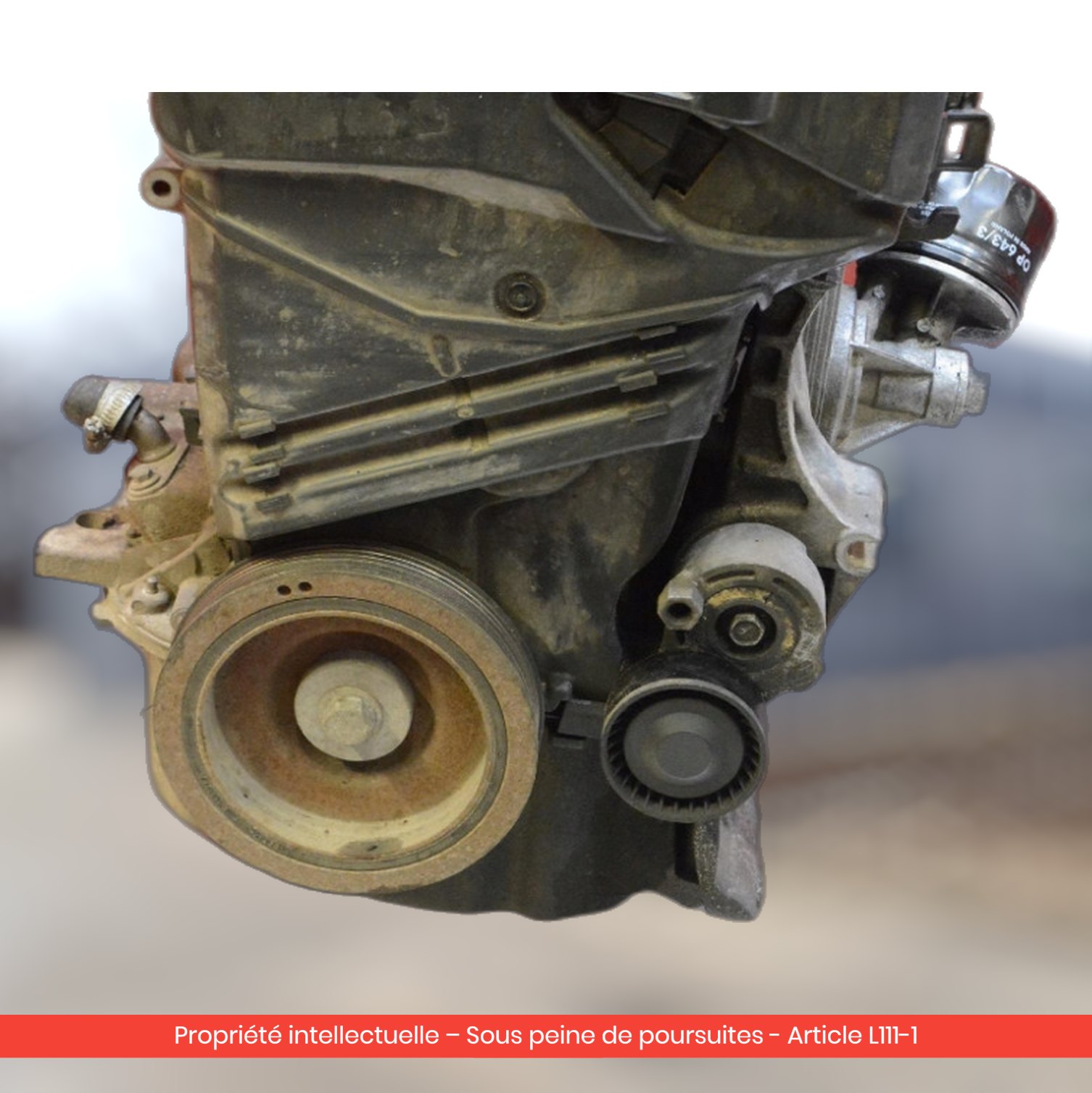 Moteur Dacia Lodgy / Renault Megane III / Scenic III K9KR846 — occasion — vue 4