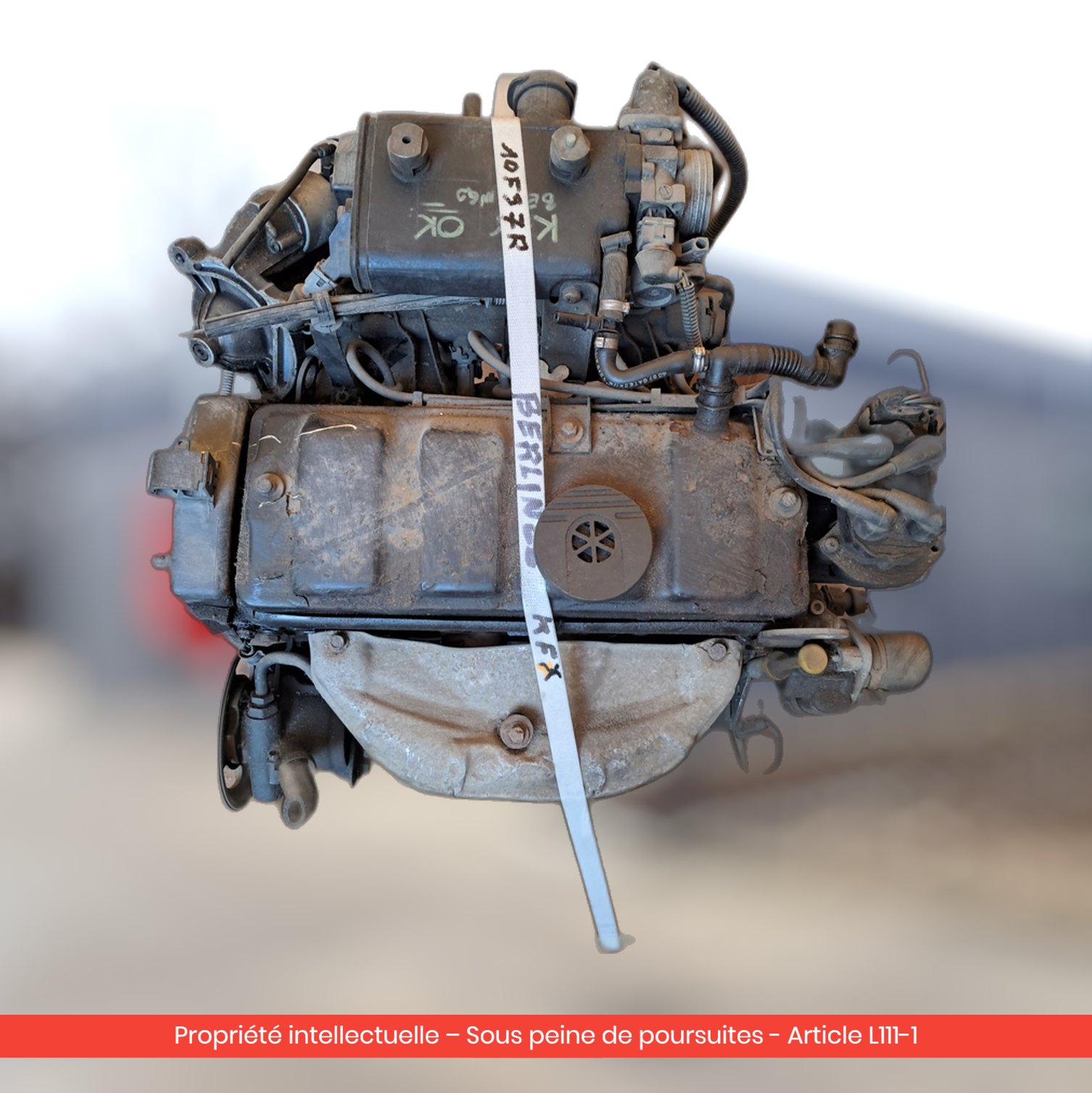 Moteur Citroën Saxo / Peugeot 206 / 306 II KFX — occasion — vue 1