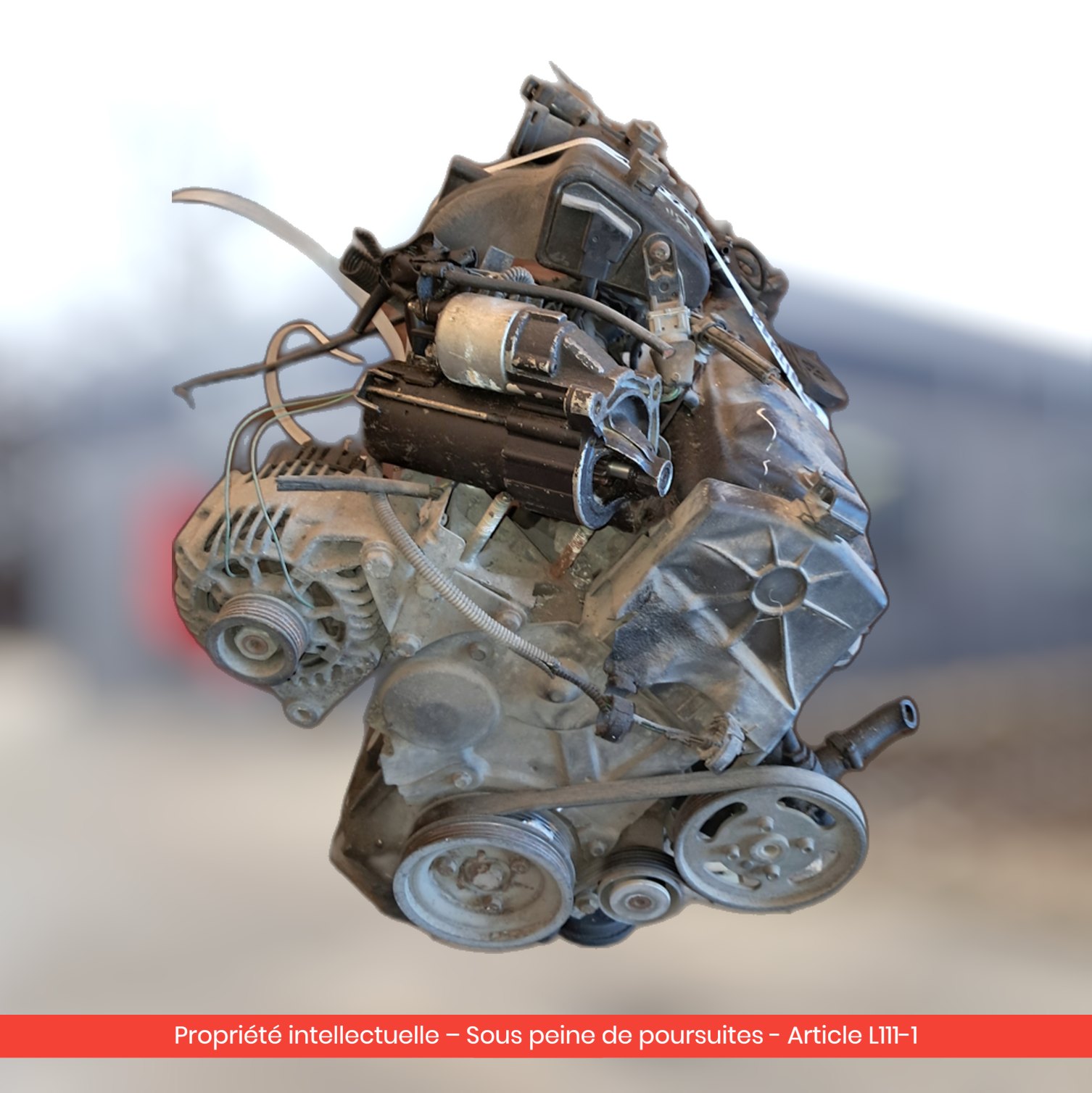Moteur Citroën Saxo / Peugeot 206 / 306 II KFX — occasion — vue 2