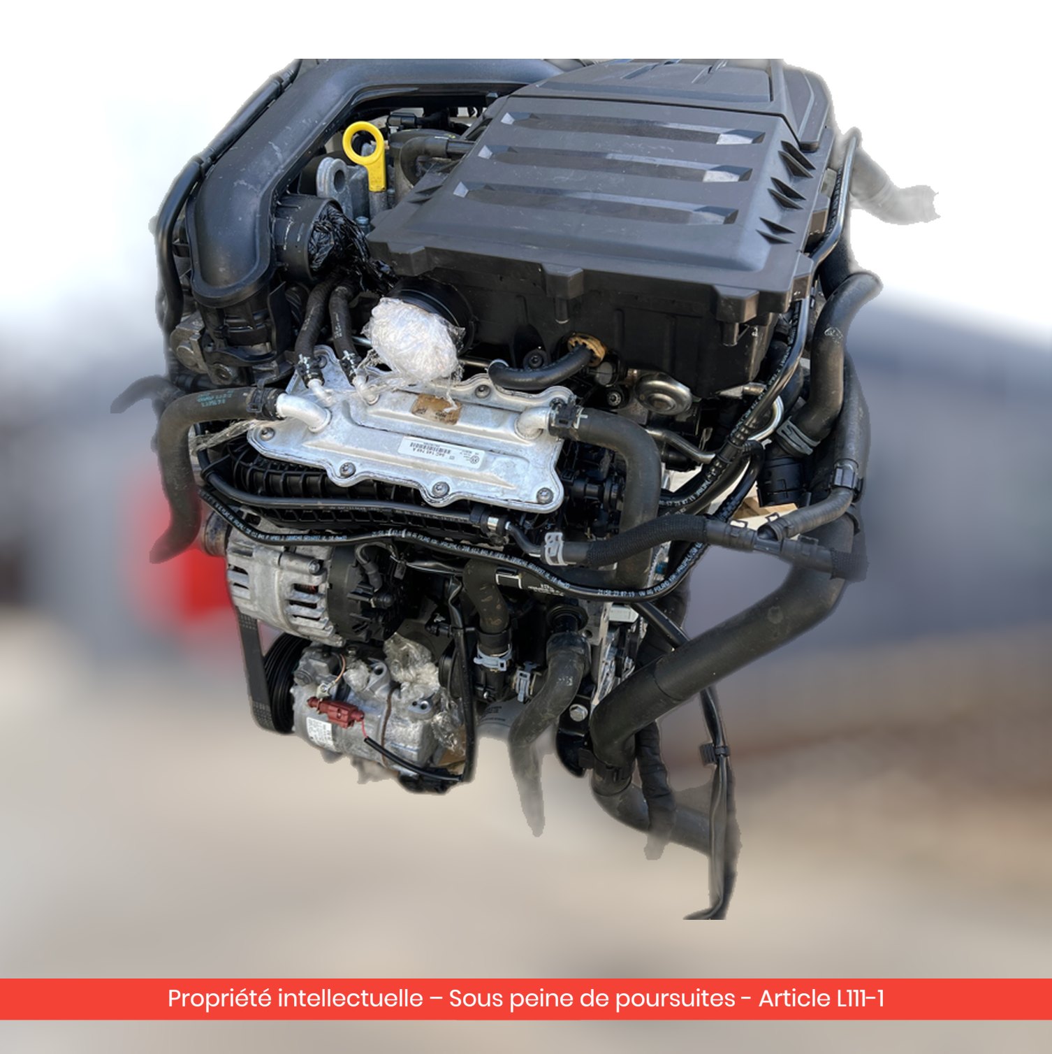 Moteur Audi A1 / Seat Ibiza / Leon DKRF — occasion — vue 3