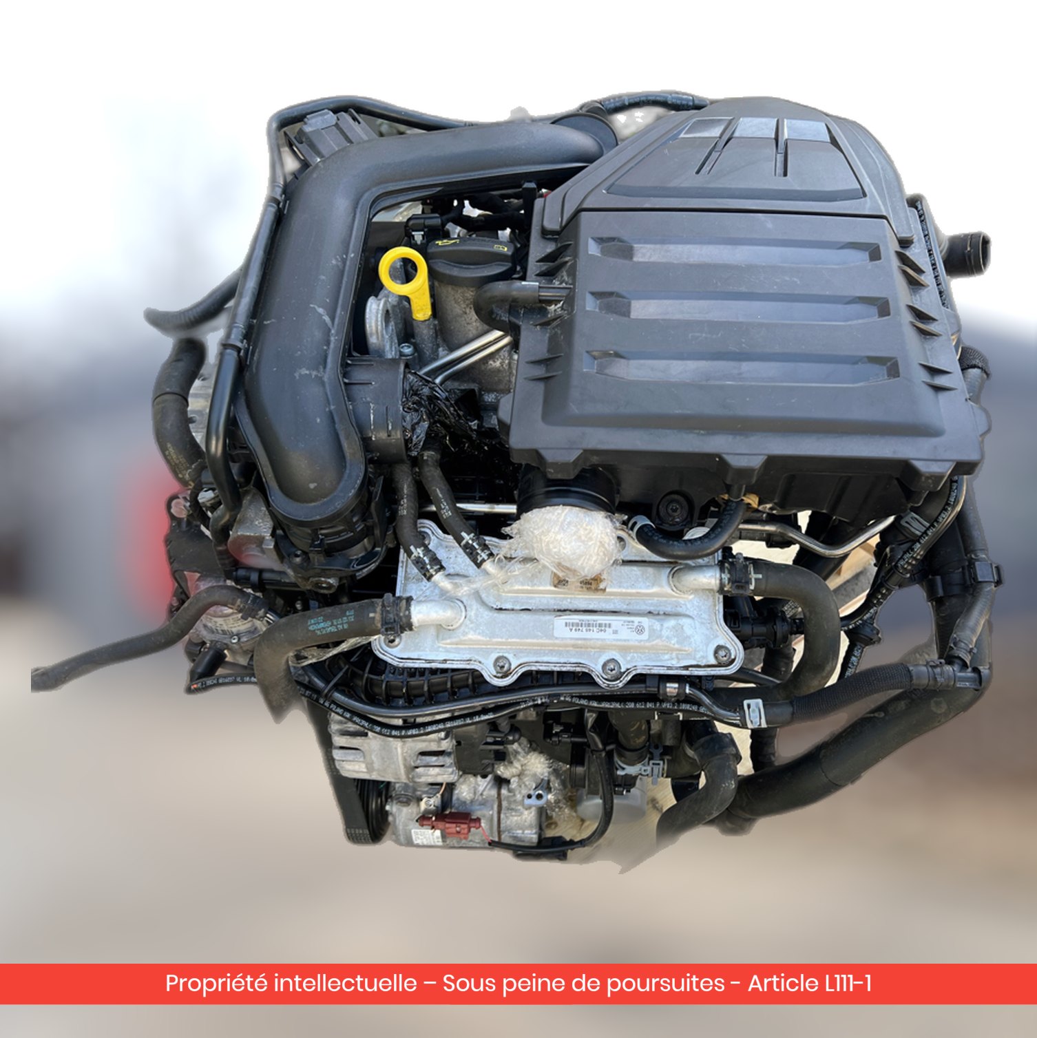 Moteur Audi A1 / Seat Ibiza / Leon DKRF — occasion — vue 4