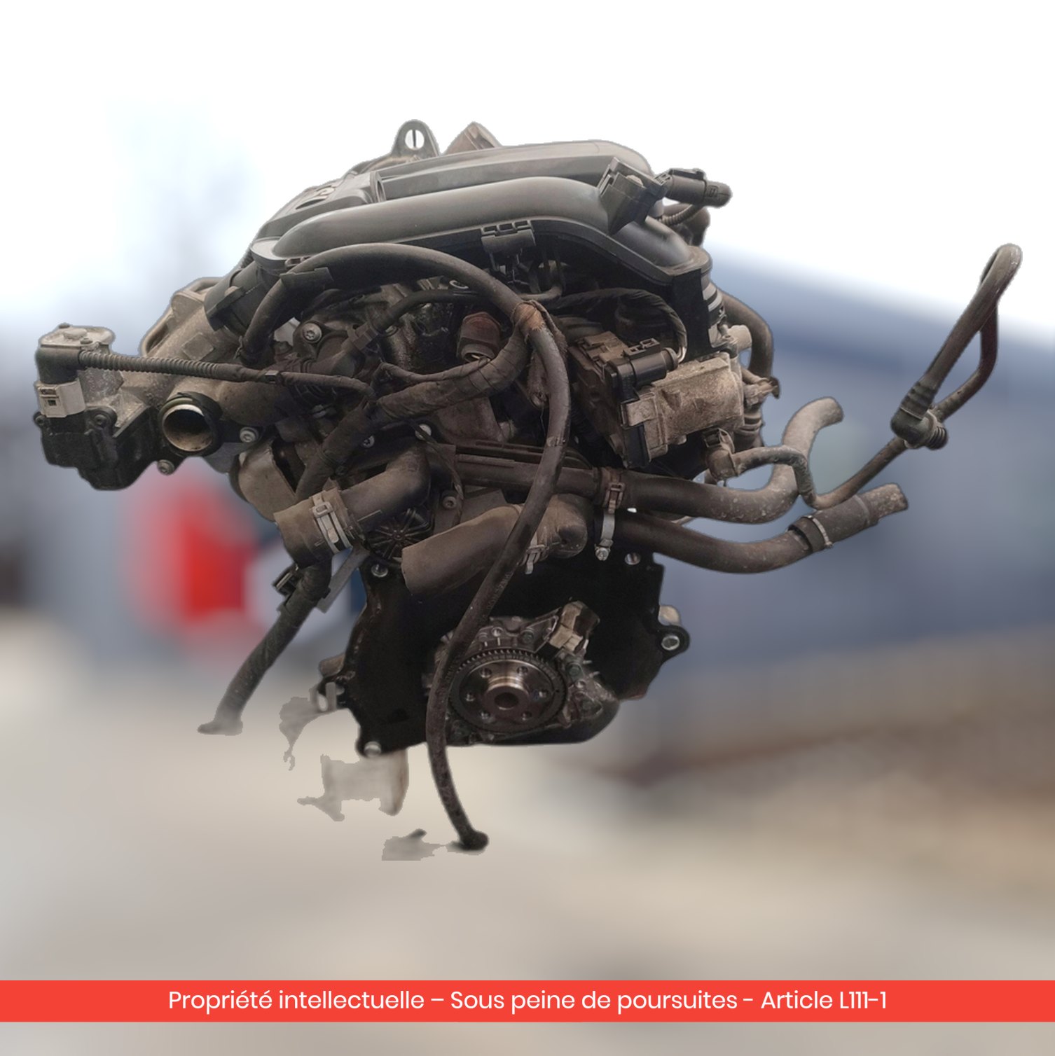 Moteur Audi A3 / Seat Ibiza / Škoda Yeti CBZB — occasion — vue 3