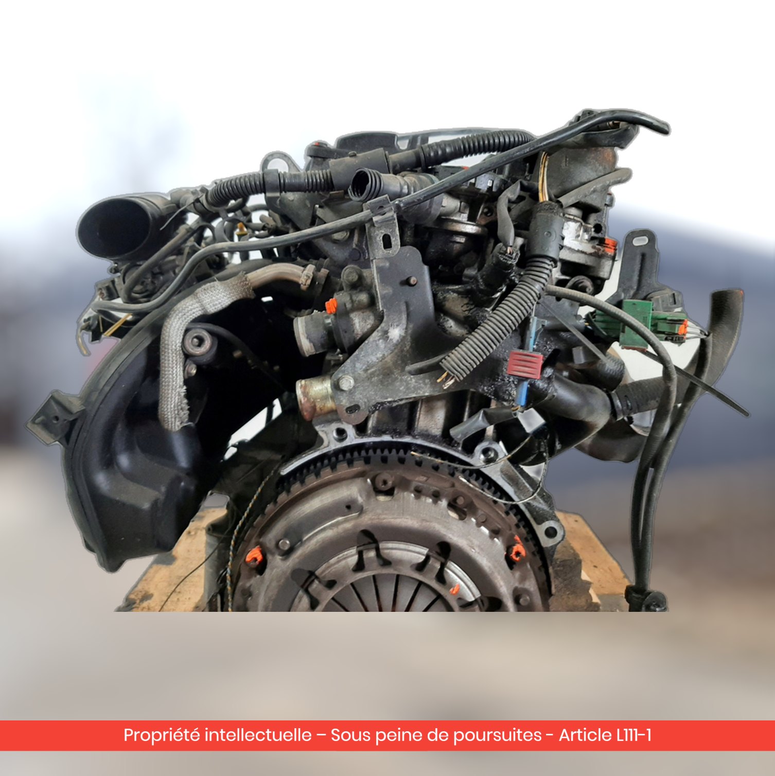 Moteur Citroën C4 / C5 II / Peugeot 307 RFJ-KL — occasion — vue 3