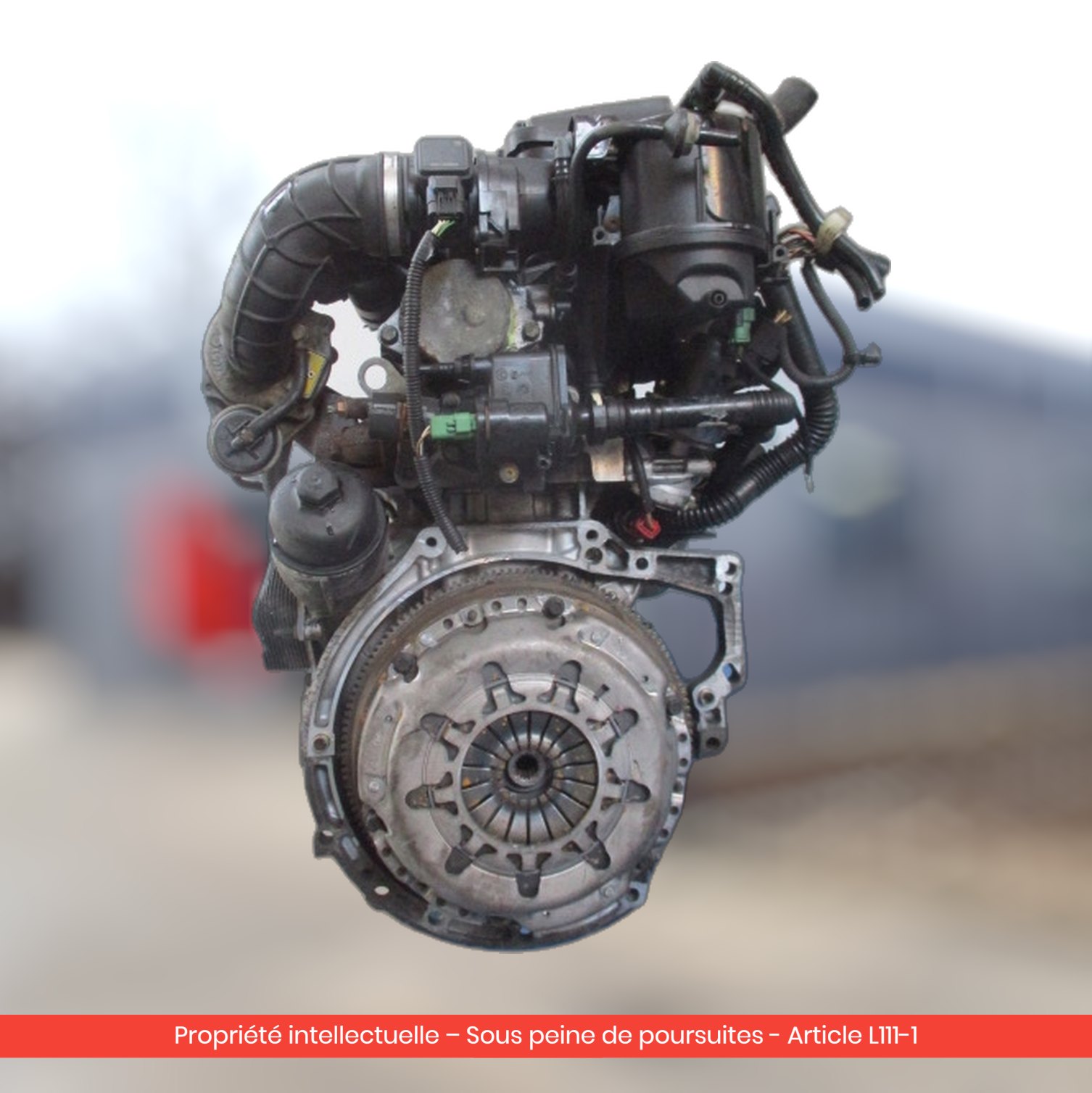 Moteur Ford Fiesta / Fusion / Mazda 2 F6JB — occasion — vue 2