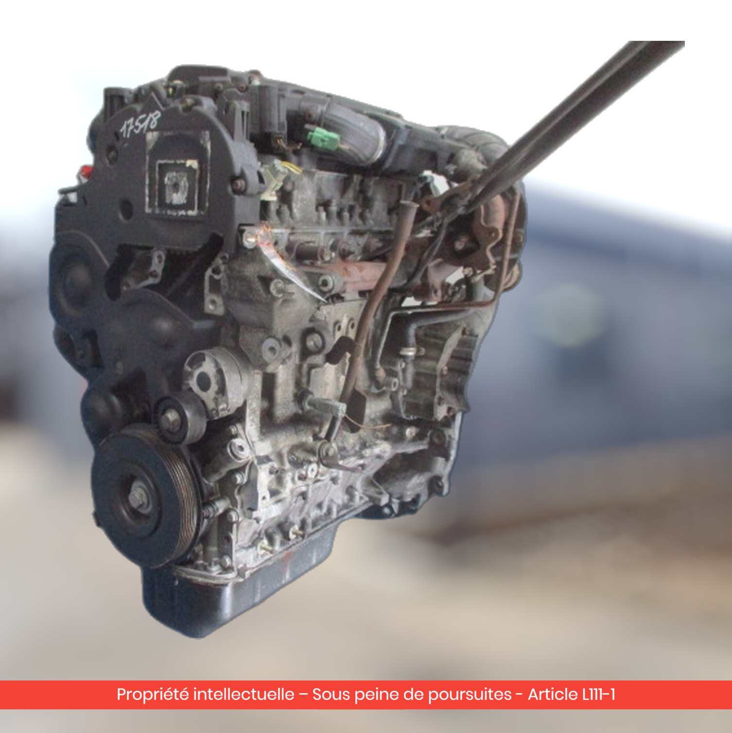 Moteur Ford Fiesta / Fusion / Mazda 2 F6JB — occasion — vue 3