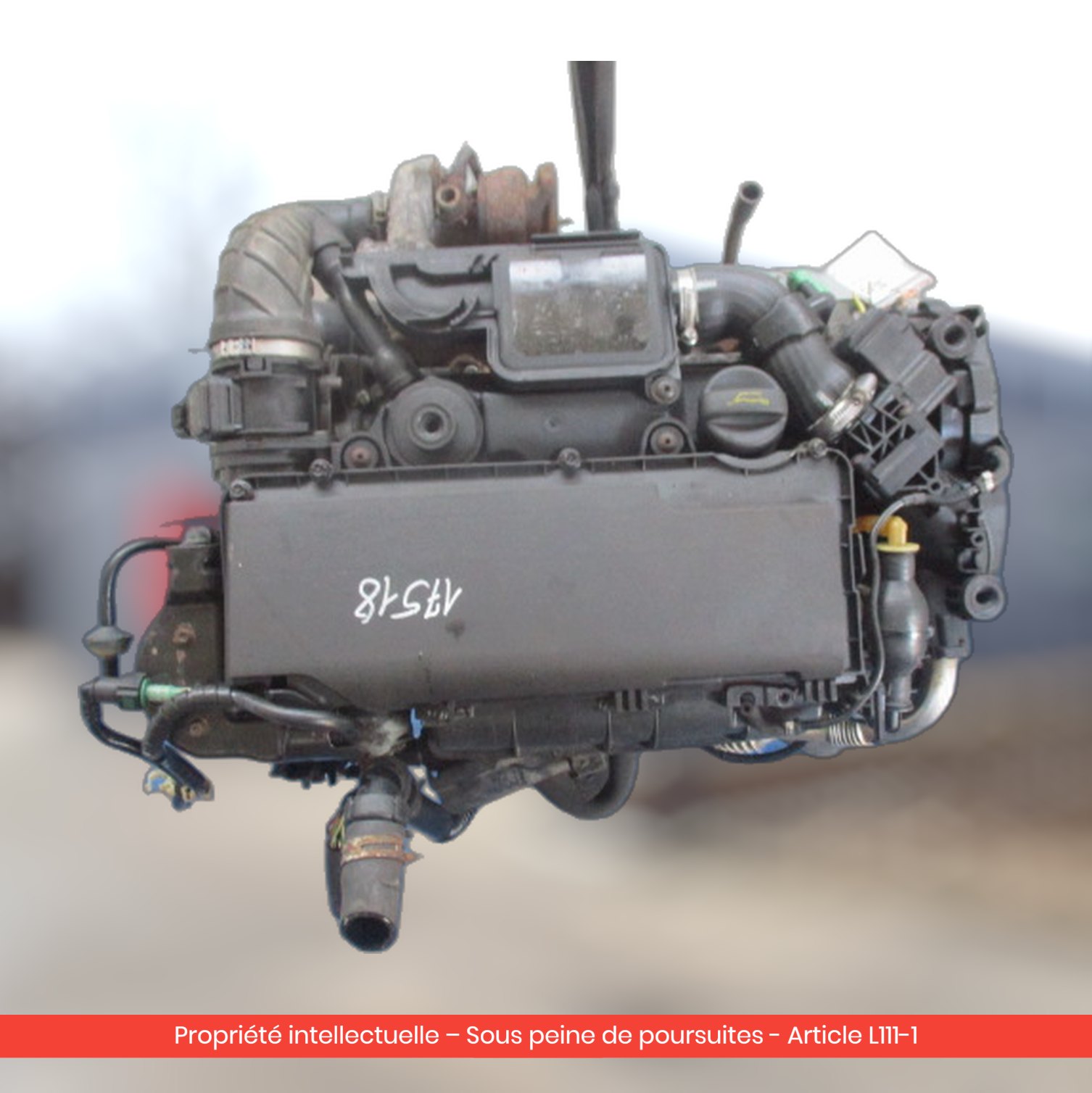 Moteur Ford Fiesta / Fusion / Mazda 2 F6JB — occasion — vue 4