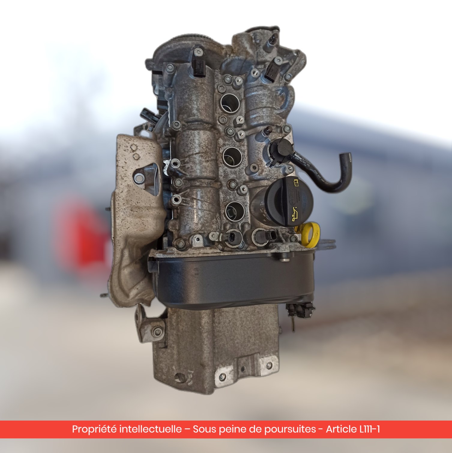 Moteur Škoda Octavia III / Volkswagen Golf VII CHZD — occasion — vue 4